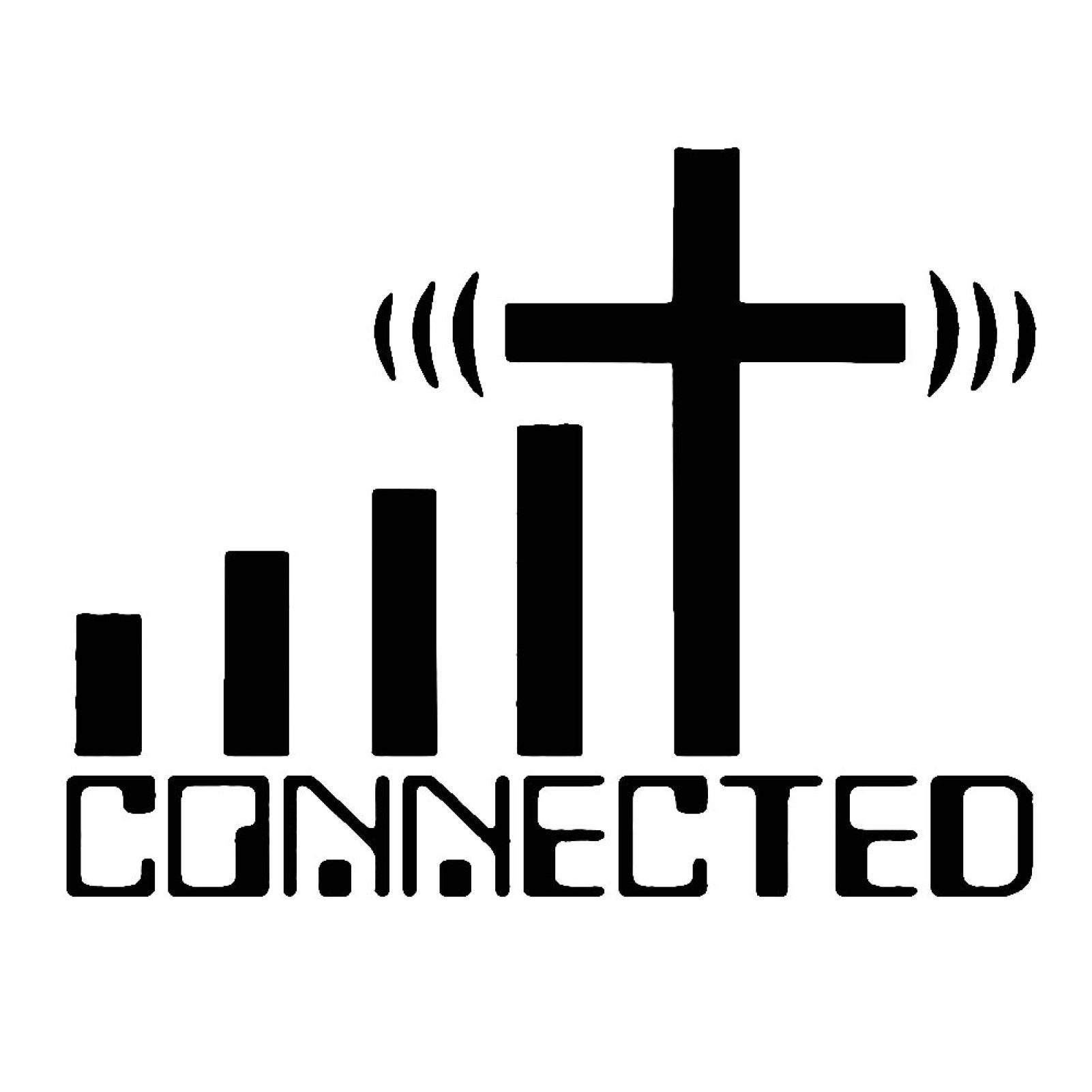Christian Car Decals - Reflective WiFi Connected Cross Stickers for Vehicles, Cars & Laptops - Black - Perfect for Religious Expression & Road Safety