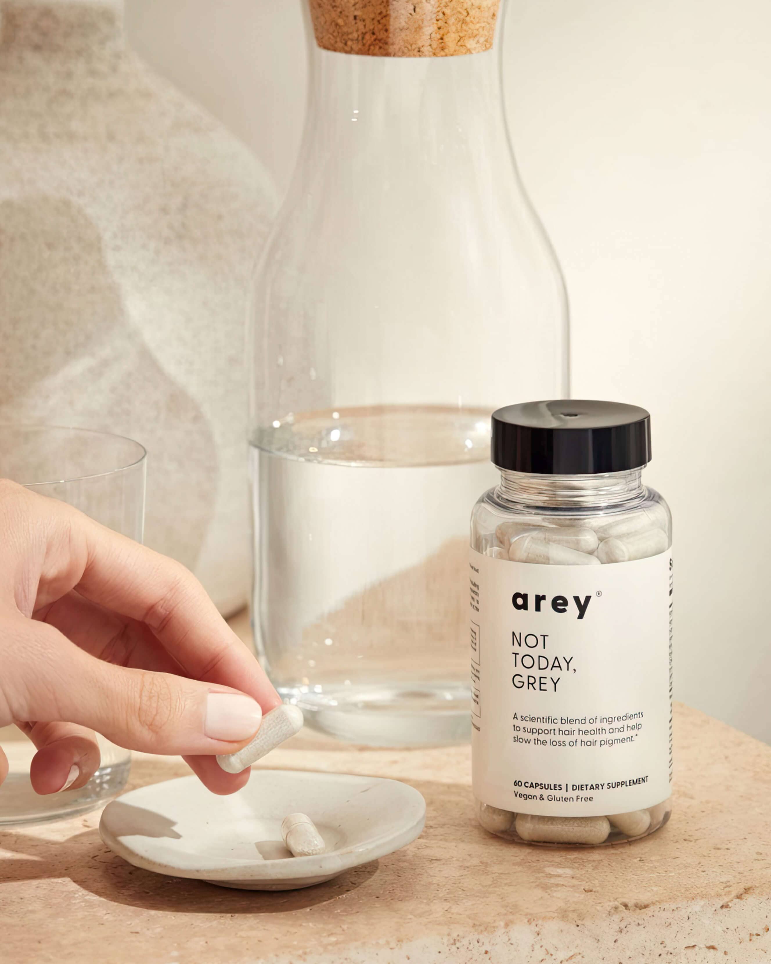 Not Today Grey Supplement - Premium Anti-Aging Formula for Women & Men | Boost Energy & Vitality | Perfect for Busy Professionals & Active Lifestyles