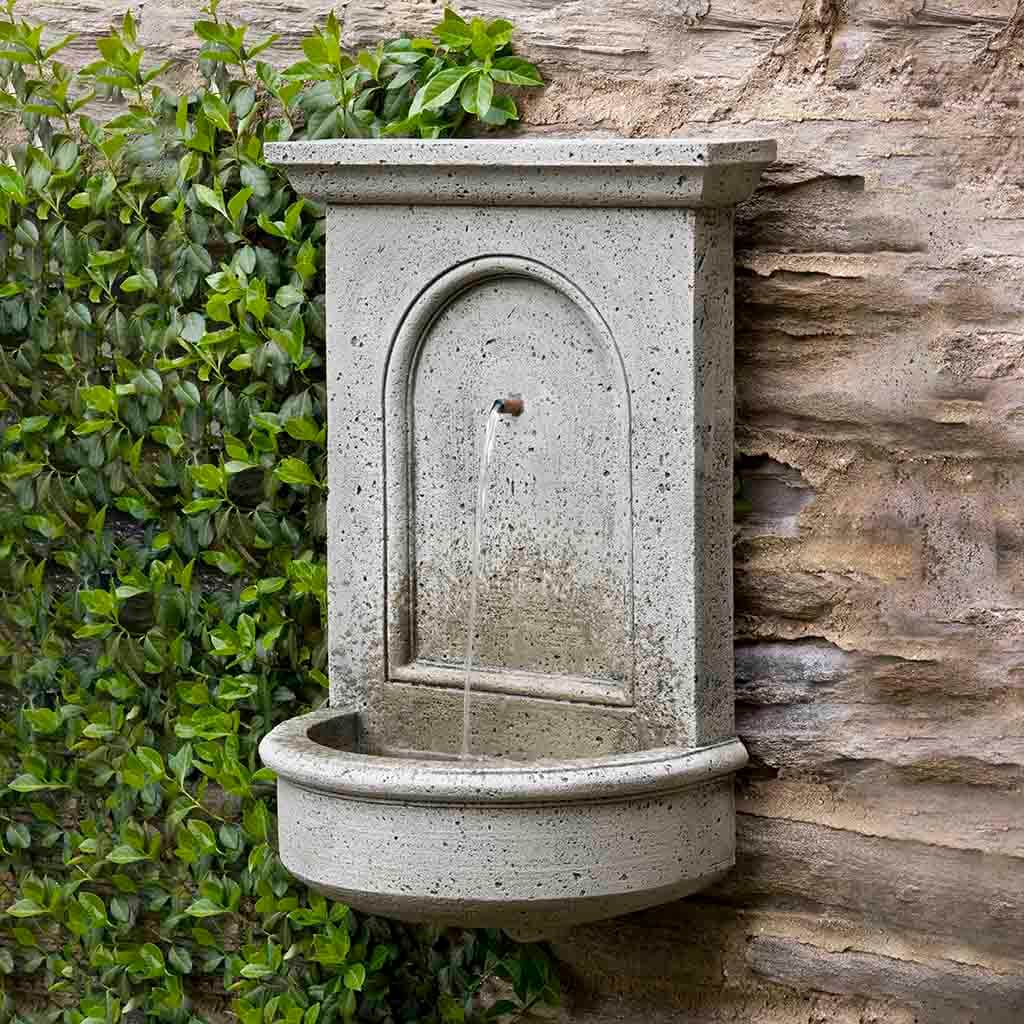 Campania International Portico Fountain - Classic Outdoor Garden Water Feature for Patio, Yard & Landscape Decor