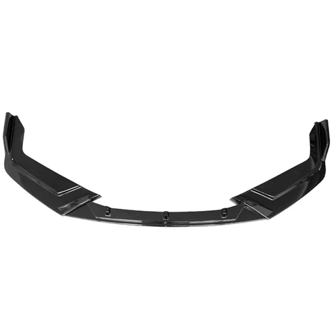 IK Style Front Lip Spoiler 3-Piece Set for 2017-2021 Honda Civic Hatchback & SI - Aggressive Exterior Upgrade for Street Racing & Car Shows