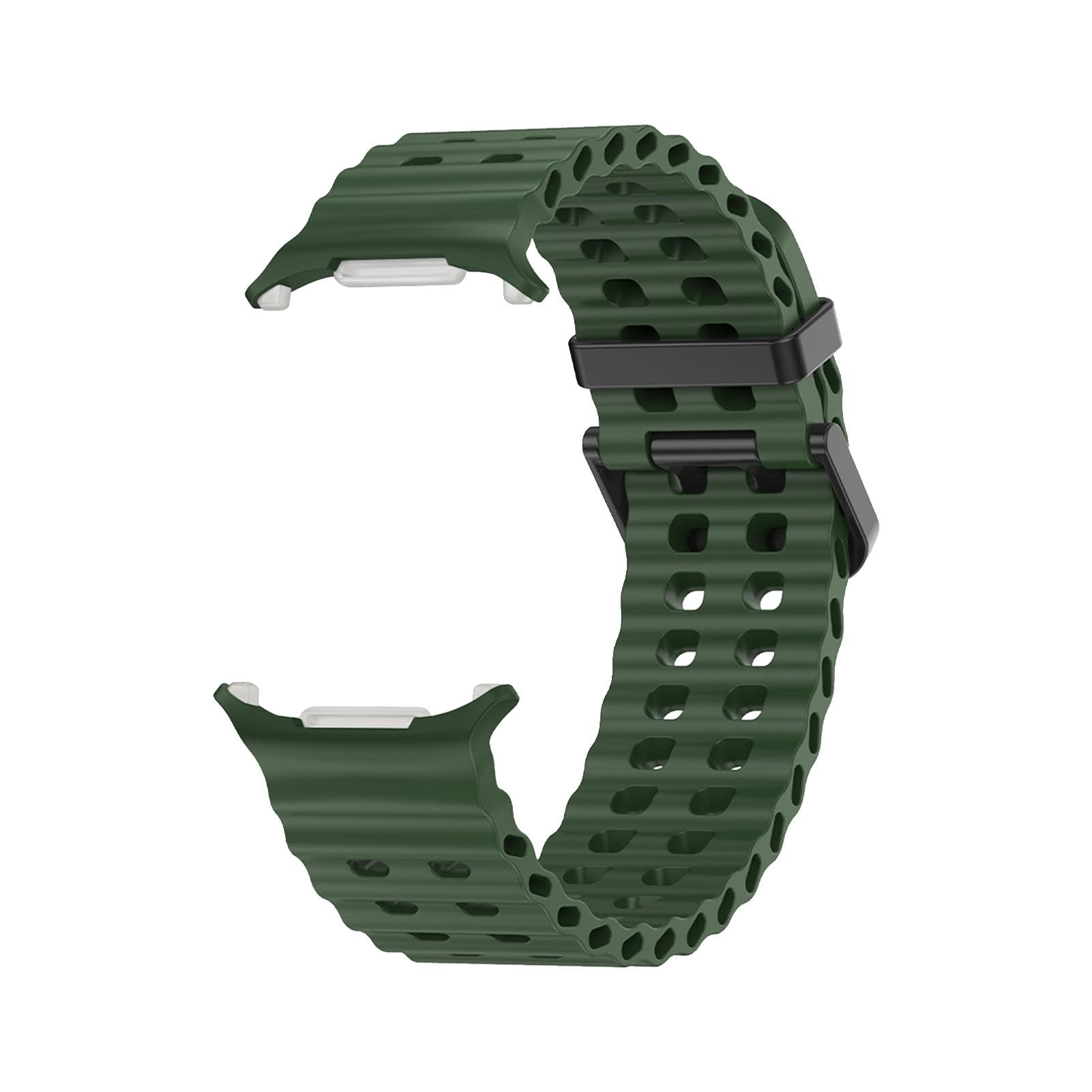 Silicone Watch Band for Apple Watch/Samsung Galaxy/Fitbit - Quick Release Soft Durable Replacement Strap - Perfect for Sports, Workouts & Everyday Wear