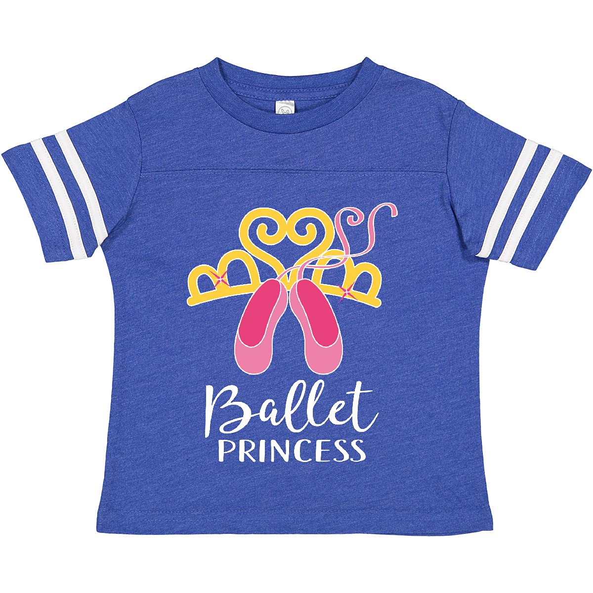 Inktastic Ballet Princess Dance Gift - Cute Dancer Toddler T-Shirt for Girls | Ballet Class, Dance Recital & Princess Themed Birthday Party Outfit
