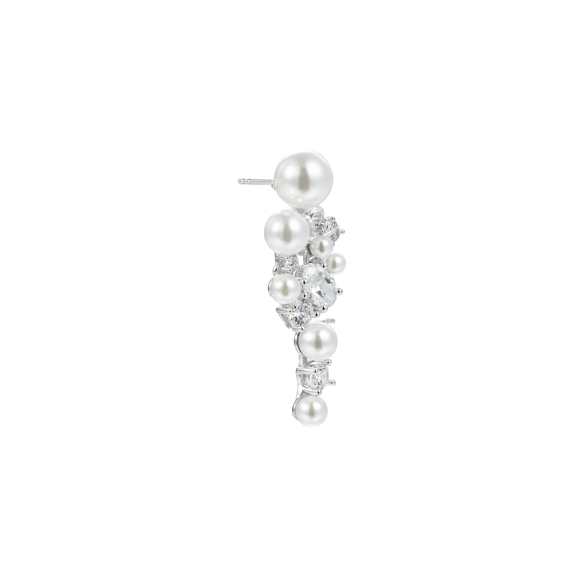 Whisper of Love Pearl Drop Earrings - Elegant Dangle Earrings for Women, Genuine Pearl Jewelry Gift for Her | Perfect for Weddings, Date Nights & Special Occasions