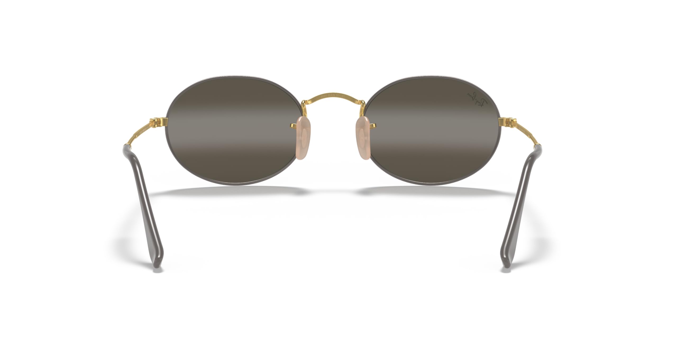 Ray-Ban RB3547 Oval Sunglasses for Men & Women - Classic Polarized UV Protection Aviator Shades - Perfect for Driving, Beach & Outdoor Activities