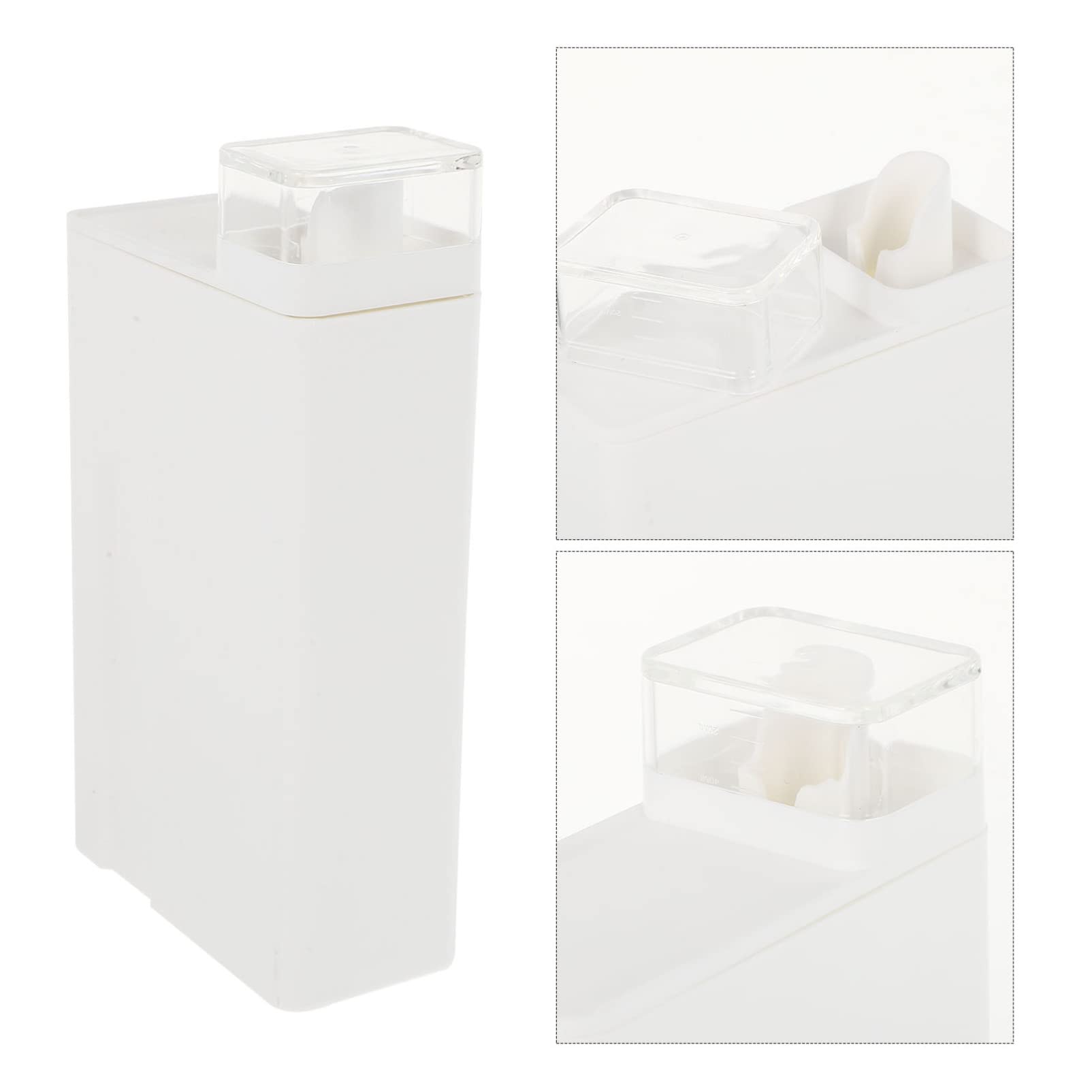 Refillable Laundry Detergent Dispenser Bottle - Empty Shampoo & Lotion Container for Bathroom & Laundry Room Organization - Perfect for Liquid Soap, Shower Gel & Cleaning Supplies Storage