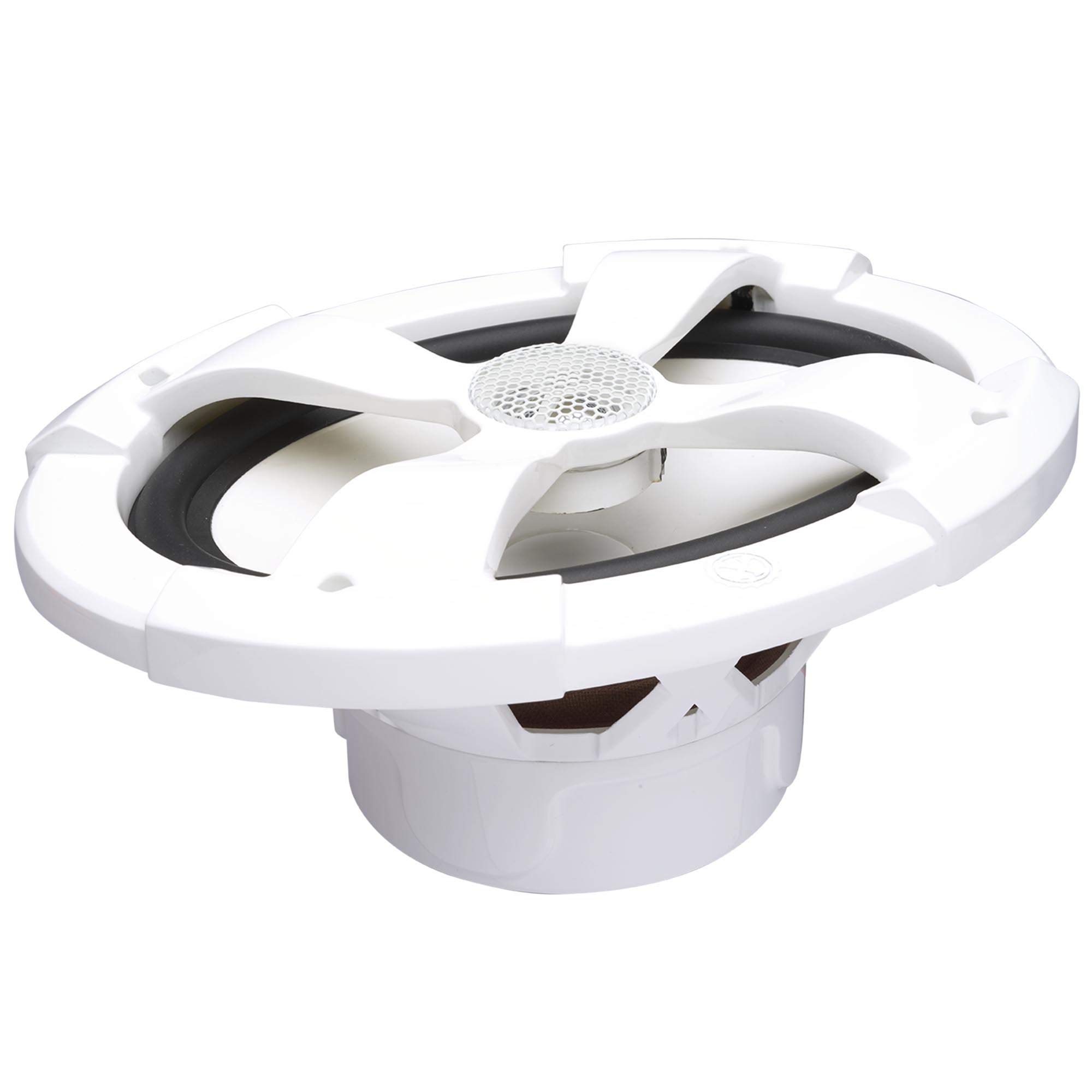 PowerBass XL-69M 6x9 Inch Marine Coaxial Speakers with RGB LED Lighting - Waterproof Boat Audio System for Outdoor & Marine Use - Perfect for Boats, Yachts, and Water Sports Enthusiasts