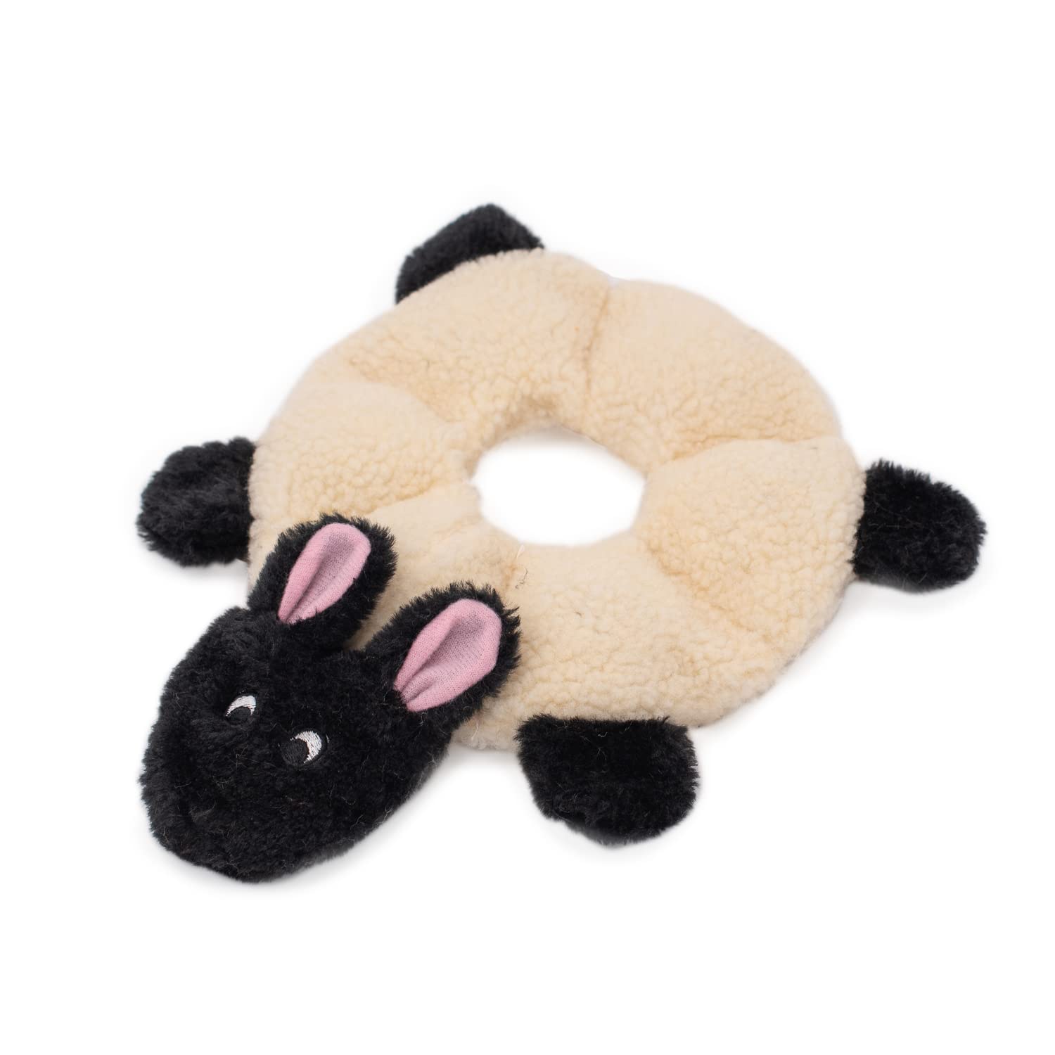 ZippyPaws No Stuffing Dog Chew Toy - Squeaky Plush for Small to Large Dogs - Perfect for Playtime & Boredom Relief