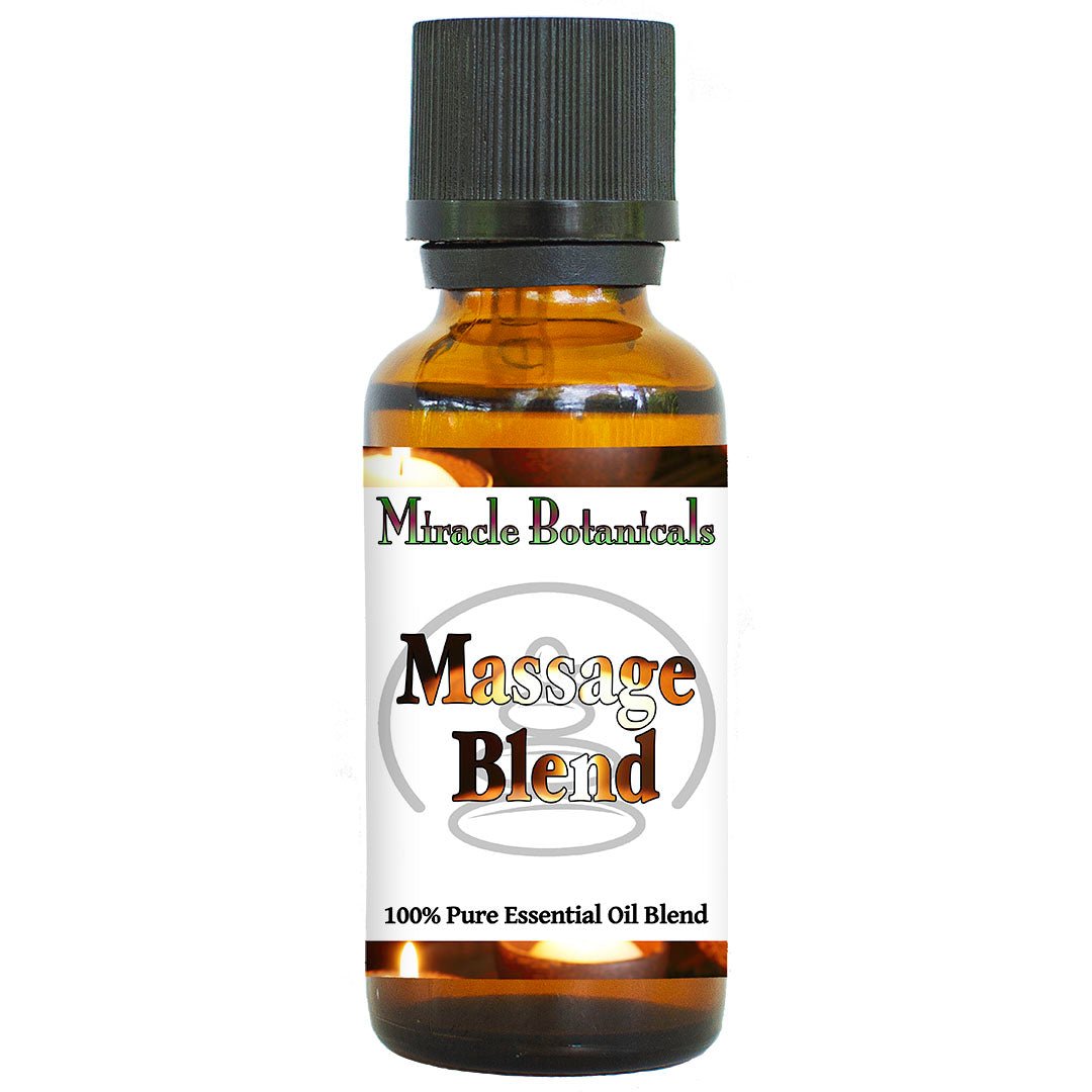 100% Pure Essential Oil Blend for Massage - Relieve & Soothe Tired Muscles | Aromatherapy for Relaxation, Stress Relief & Spa Use