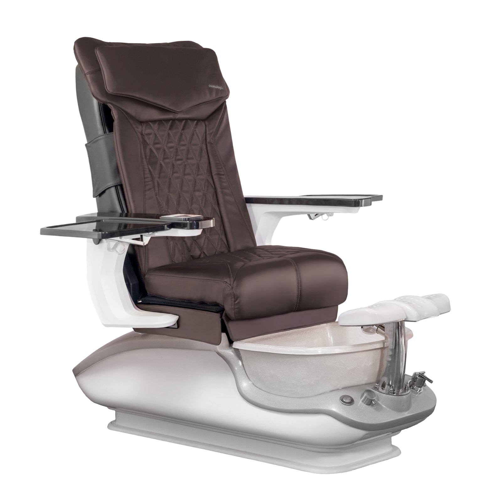 iGLOW DX Professional Pedicure Chair for Salon & Spa - Electric Massage, Adjustable Height, Comfortable Footrest - Perfect for Nail Salons, Home Use & Relaxation