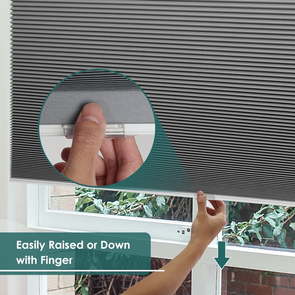 LUCKUP Cordless Blackout Cellular Shades - 40