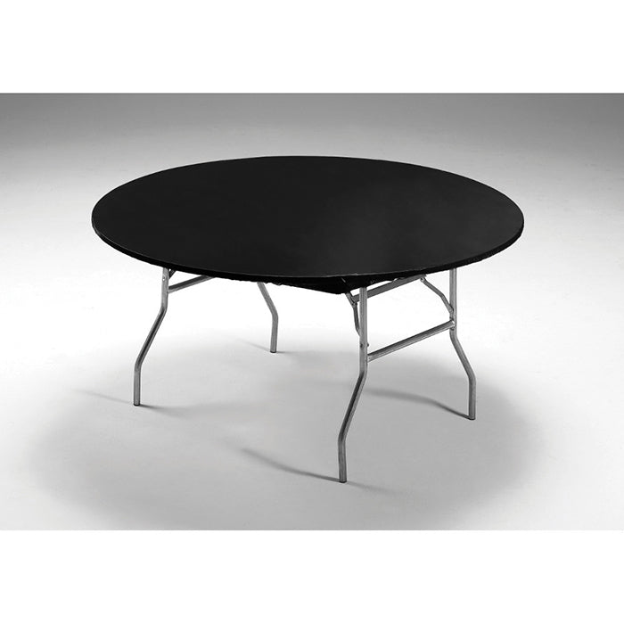 12-Piece Bulk Black Stay Put Table Covers (60