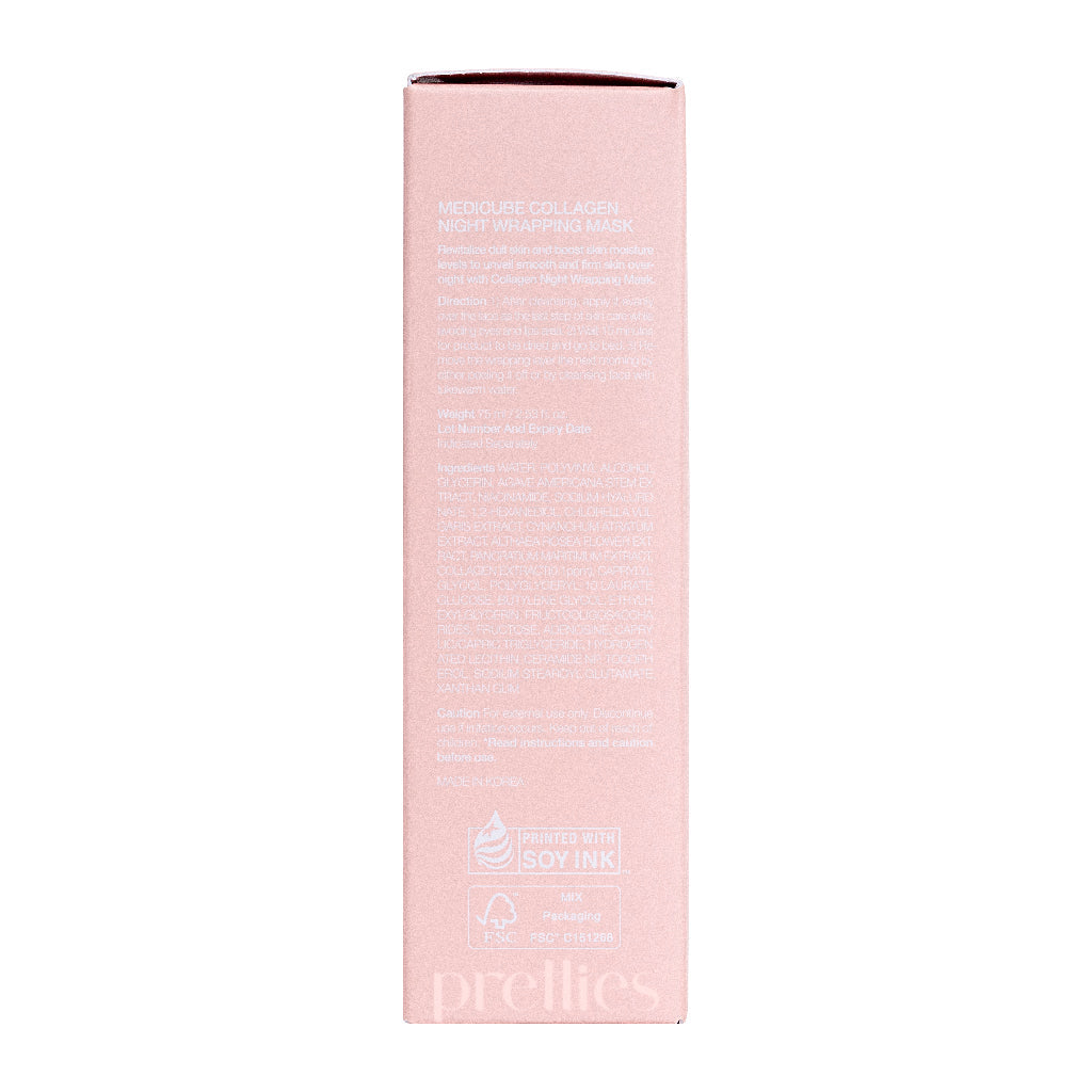 Medicube Collagen Night Wrapping Mask 75ml - Hydrating Anti-Aging Face Mask for Overnight Skin Repair | Perfect for Dry Skin & Nighttime Skincare Routine