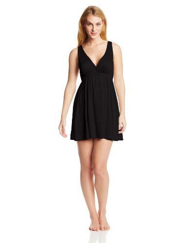 Sexy Women's Open Back Chemise Lingerie - Satin Nightgown for Date Night & Boudoir Photography