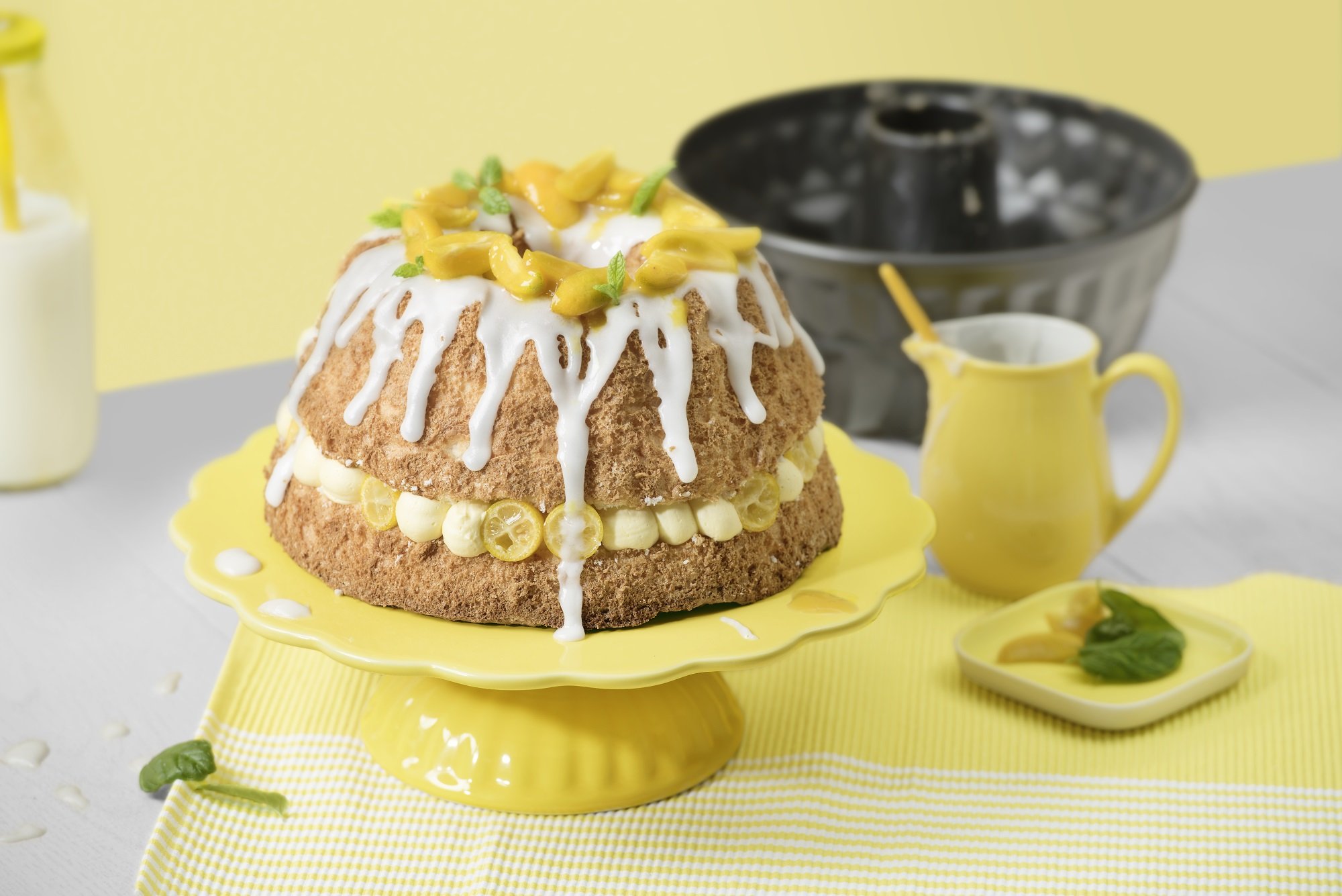 Non-Stick 24cm Classic Round Bundt Cake Pan - Even Browning, Durable Baking Mold for Perfect Cakes, Pies & Desserts - Ideal for Home Baking, Parties & Holiday Treats