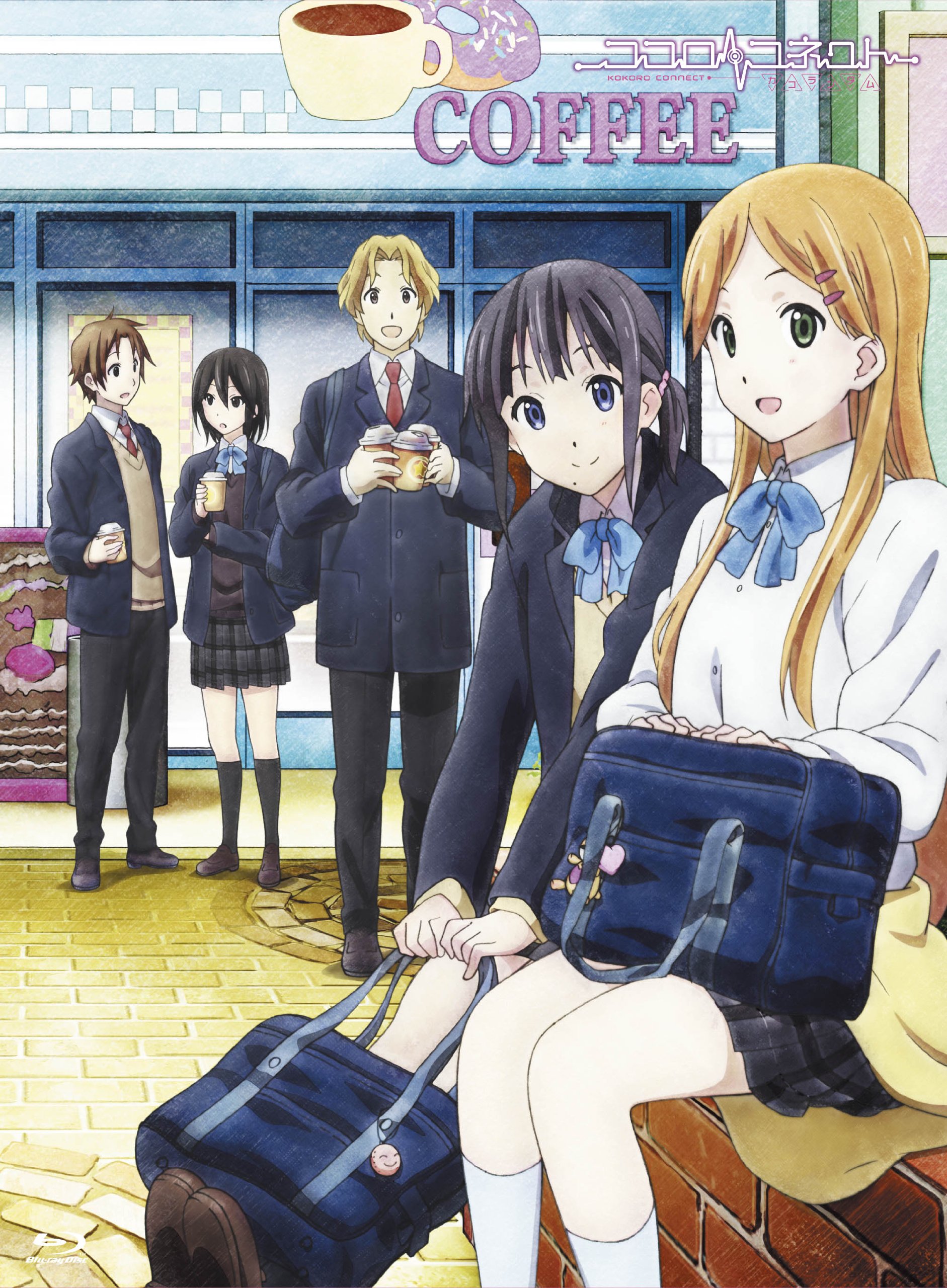 Kokoro Connect Kako Random Limited Edition Blu-ray + CD + Booklet (Digi-Pak) | Anime Collector's Set for Fans & Gift Idea