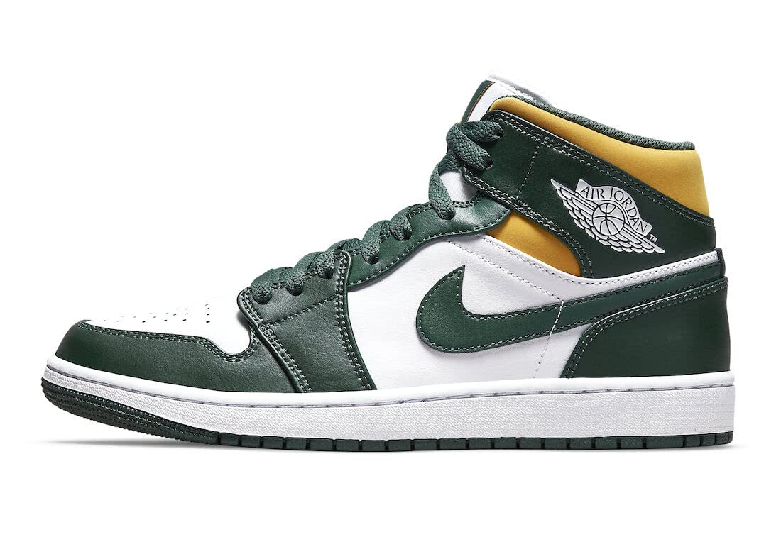Nike Men's Air Jordan 1 Mid Basketball Shoes - Retro Style Sneakers for Casual Wear, Street Fashion & Sports Performance