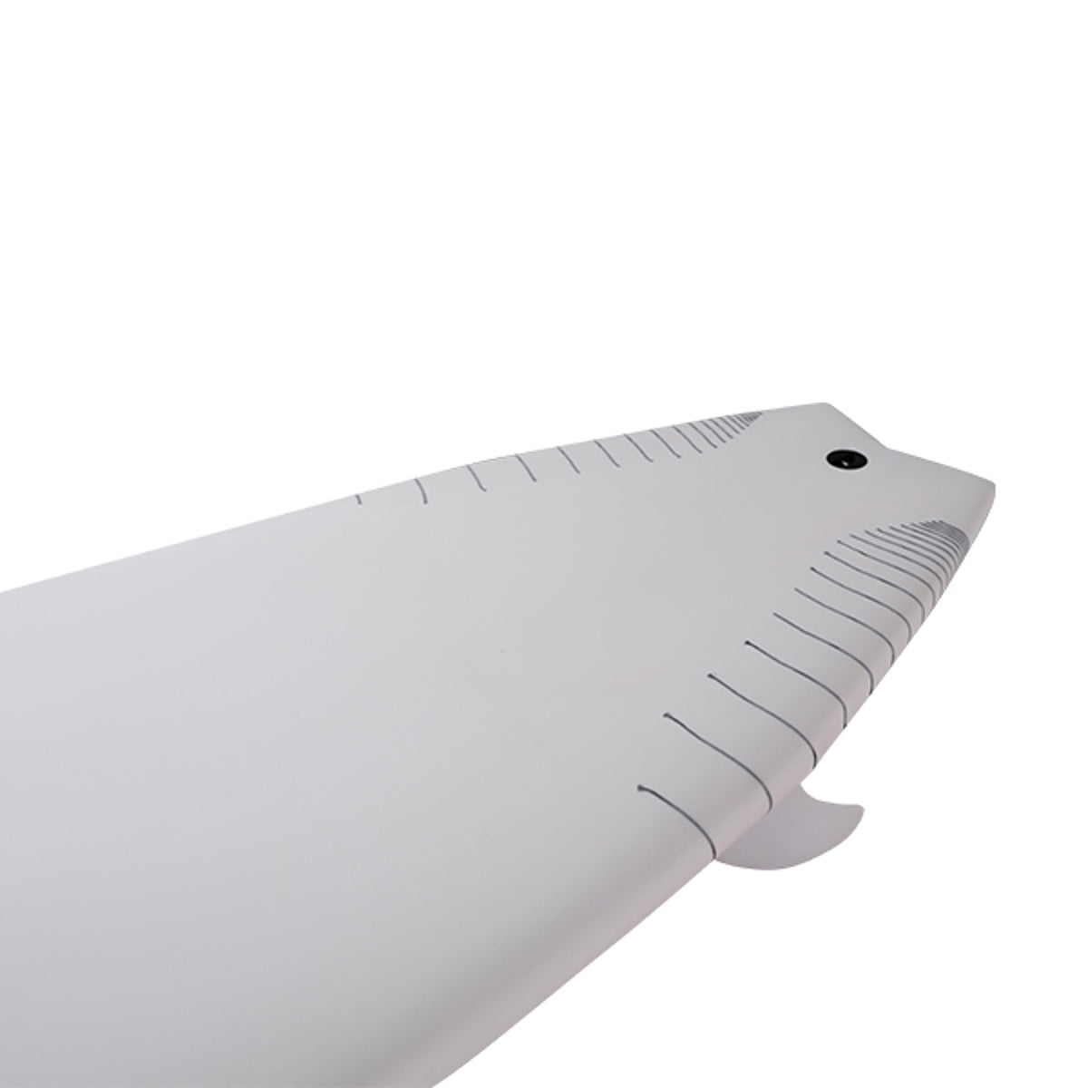 NSP Protech Fish 6'4 Surfboard - White Tint FTU Design for Performance Surfing | Perfect for Small to Medium Waves & Beach Adventures