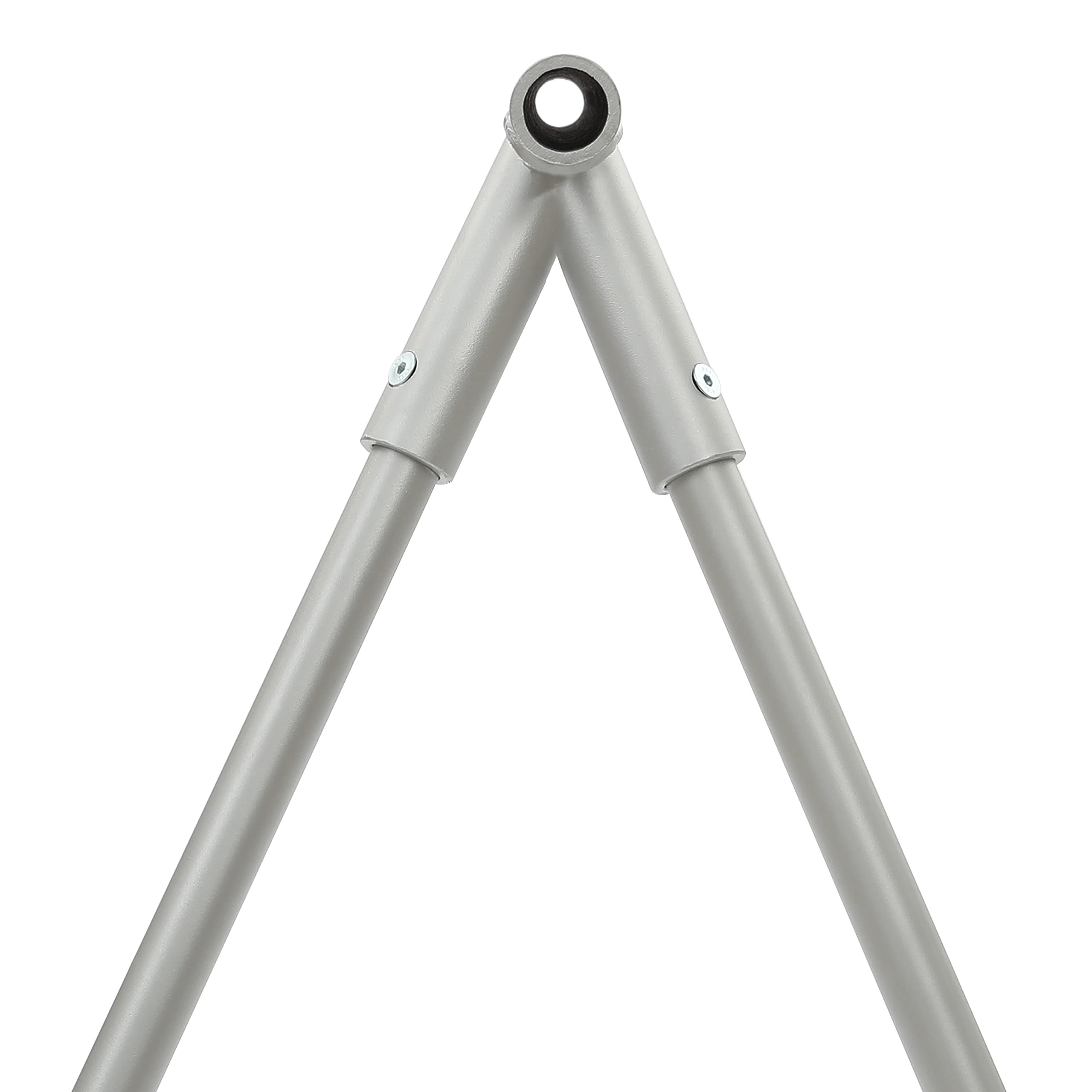 Kojem 8.1 FT Heavy Duty Aerial Yoga Swing Stand - Aluminum Triangle Frame for Indoor/Outdoor Yoga Hammock, Inversion Therapy & Fitness Training - Supports Up to 600lbs - Perfect for Home Gym, Backyard & Studio Use