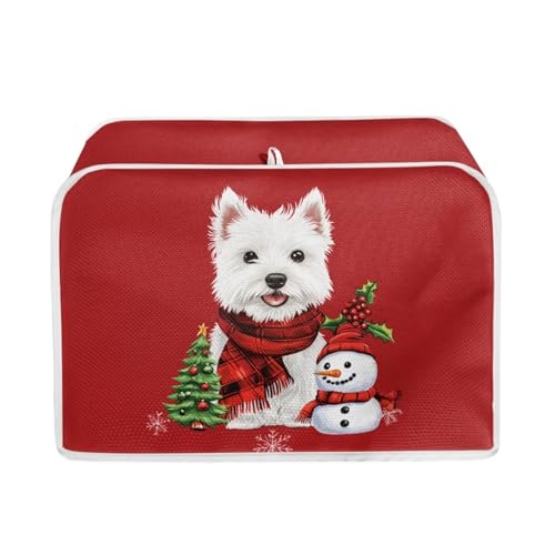 Christmas Dog Snowman
