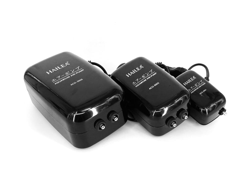 HAILEA Silent Air Pump ACO 5500 Series - Ultra Quiet Aquarium Air Pump with Single/Double Outlet for Fish Tank, Pond & Hydroponics System