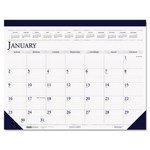 House Of Doolittle 150HD Two-Color Monthly Desk Calendar Pad - 22