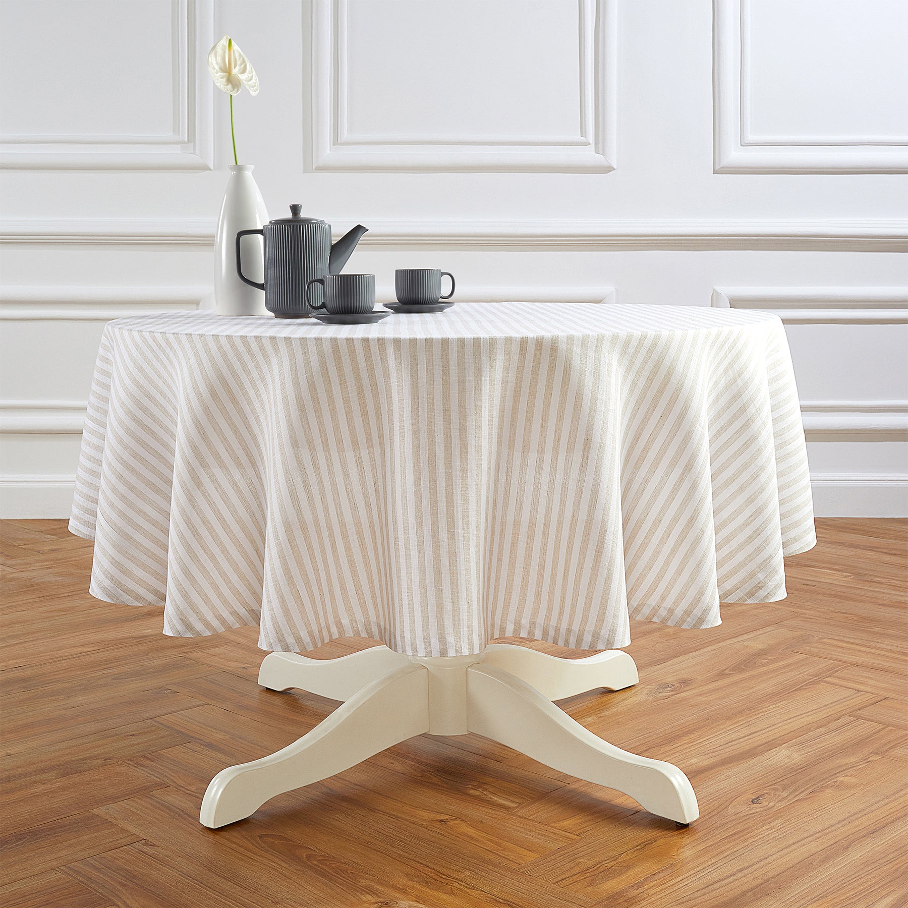 Black and White Amalfi Stripe