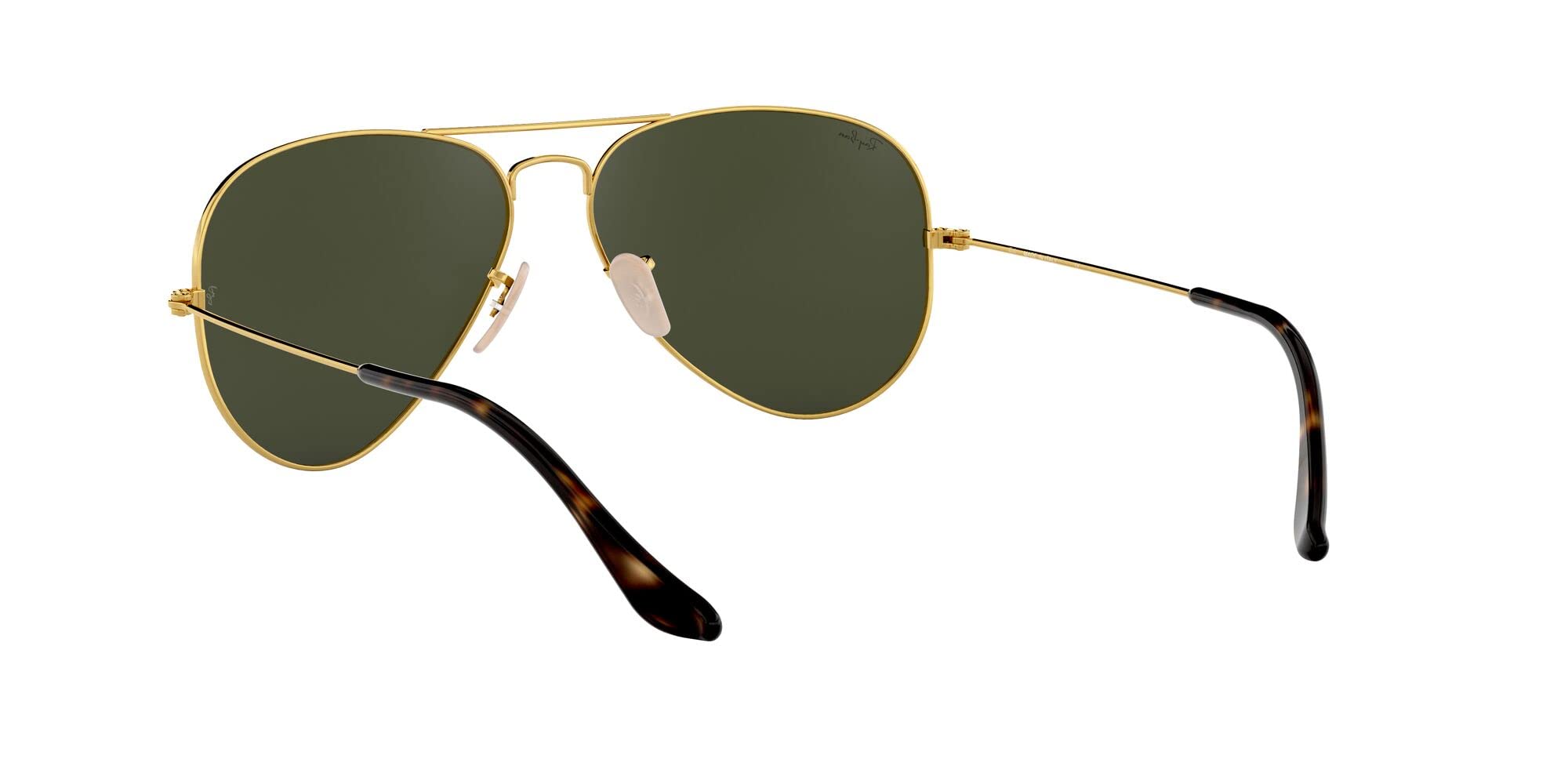 Ray-Ban RB3025 Classic Aviator Sunglasses for Men & Women - Polarized UV Protection Lenses - Stylish Pilot Shades for Driving, Travel & Outdoor Activities