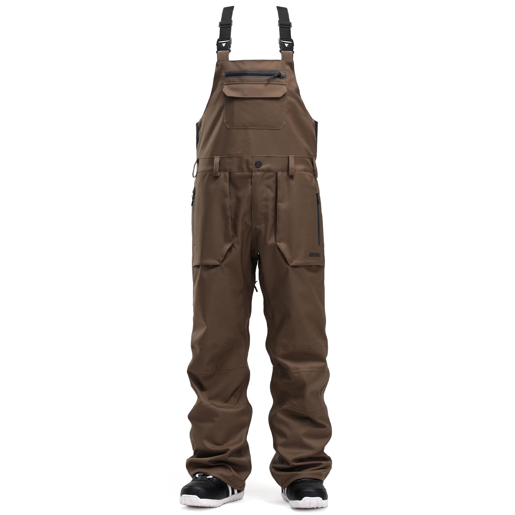 Men's & Women's Insulated Waterproof Snowboard Bib Overalls - Breathable Ski Pants for Winter Sports & Outdoor Activities