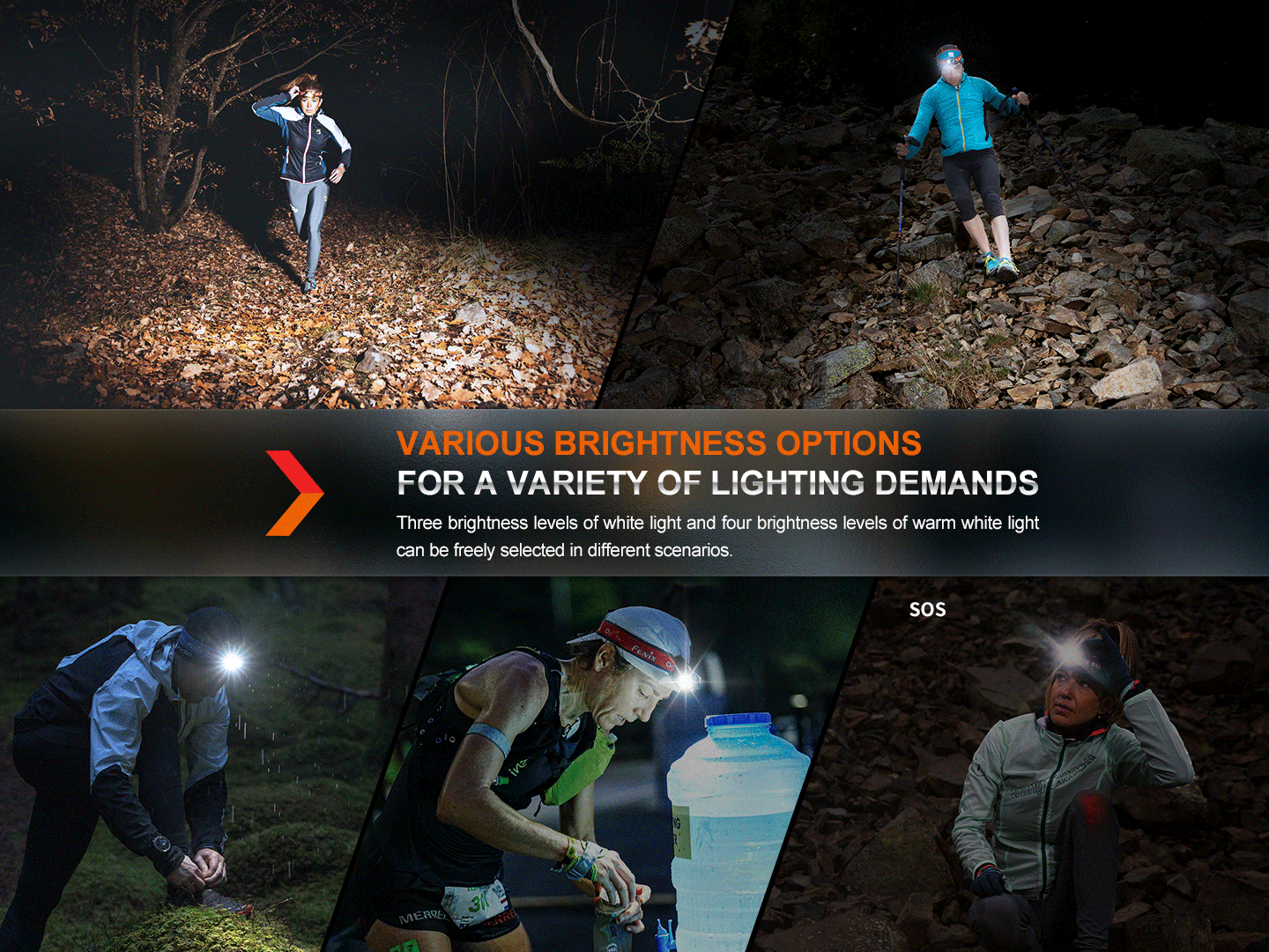 Fenix HM65R T V2 Rechargeable Headlamp - 1500 Lumen Lightweight LED Headlight for Trail Running, Hiking & Camping - Waterproof & Adjustable Head Torch for Outdoor Adventures