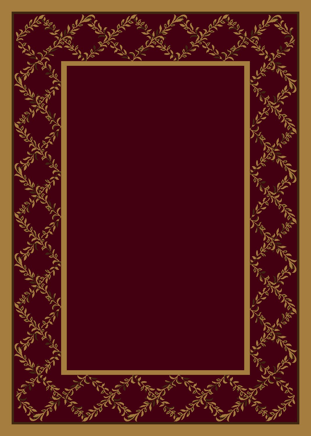 Milliken Design Center Lystra Garnet Area Rug 7'8