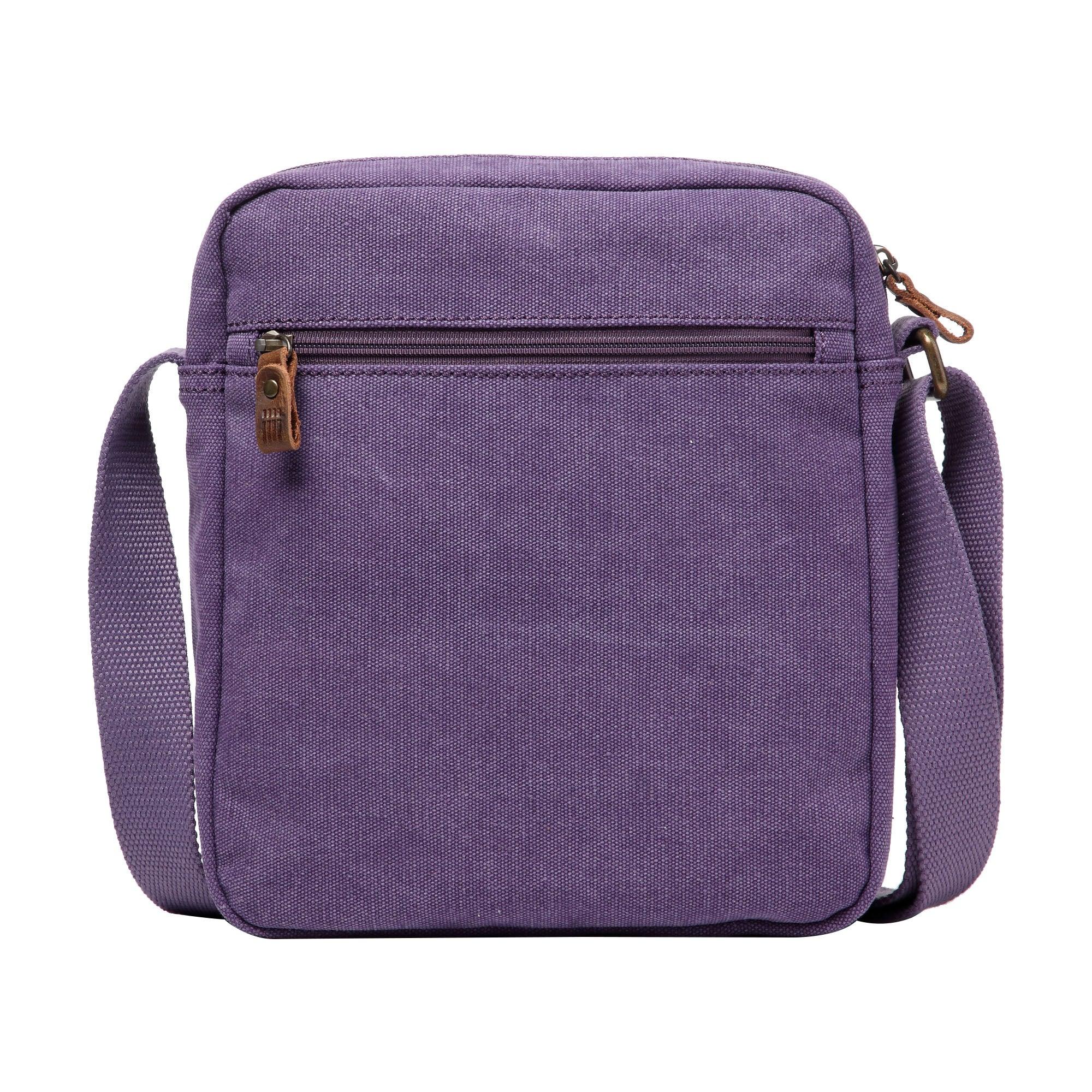 Troop London Classic Canvas Crossbody Bag for Men & Women - Stylish & Durable Shoulder Bag for Travel, Work & Everyday Use