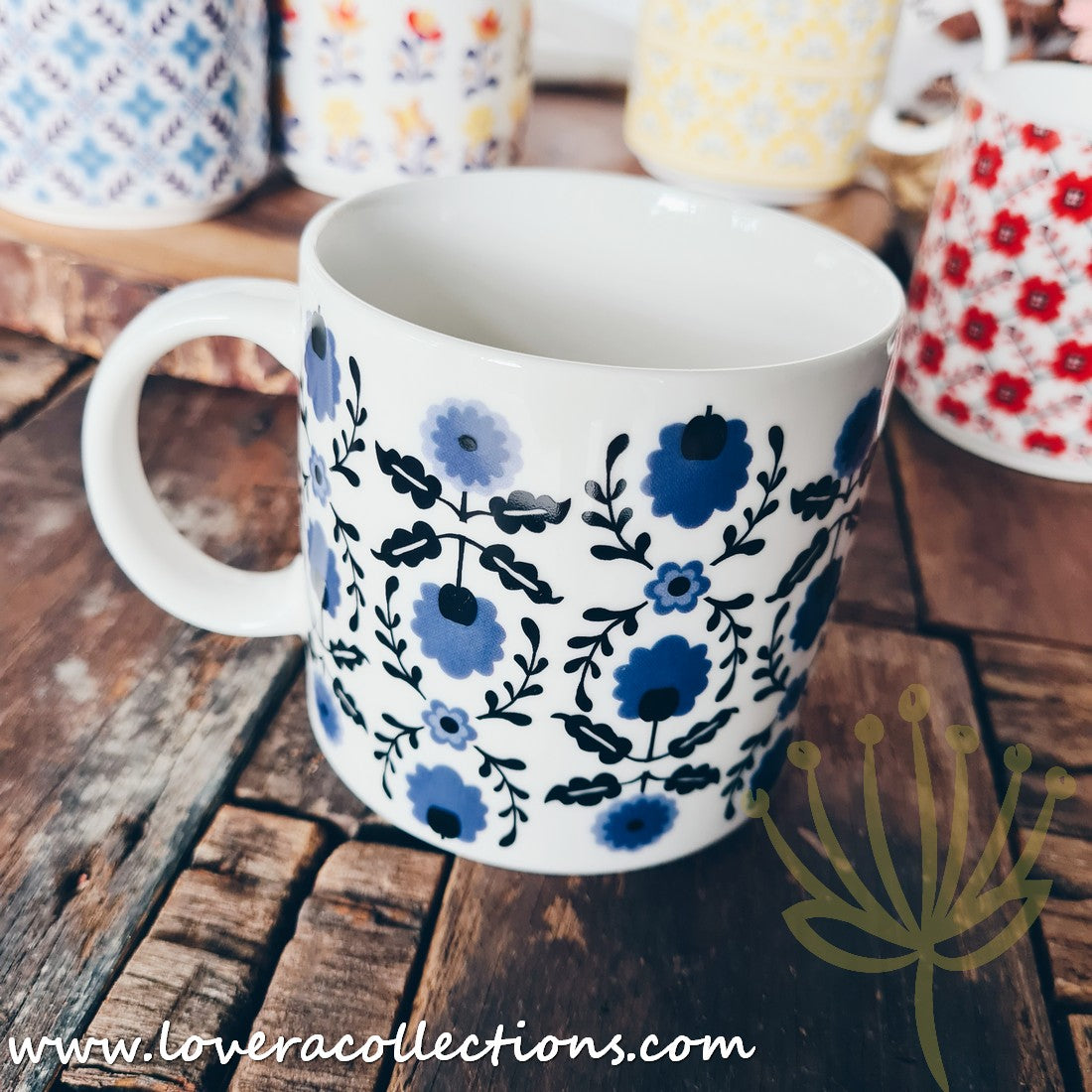 Japanese Fabric Gift Set with Matching Mugs - 65% Off Clearance Sale - Perfect for Home Decor, Tea Time & Thoughtful Presents