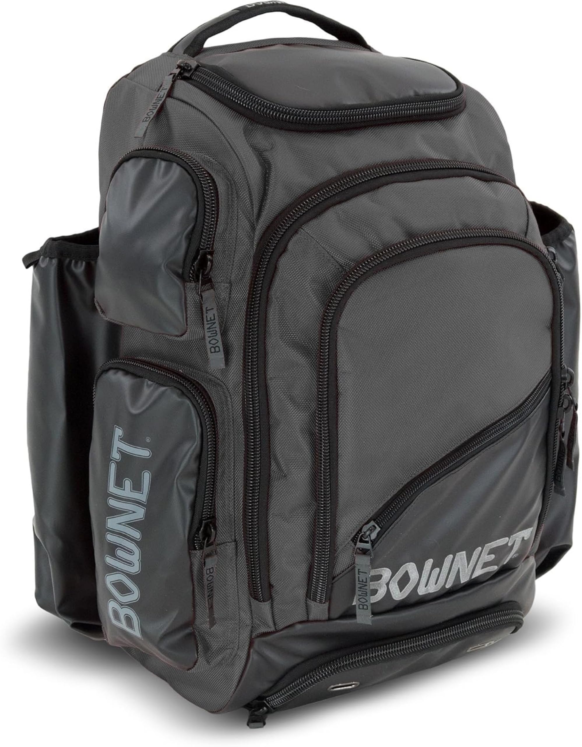 Bownet Commando Bat Bag - Baseball Backpack for Boys & Girls - Holds 3 Full-Size Bats - Large Main Compartment - Perfect for Youth Baseball Practice & Games