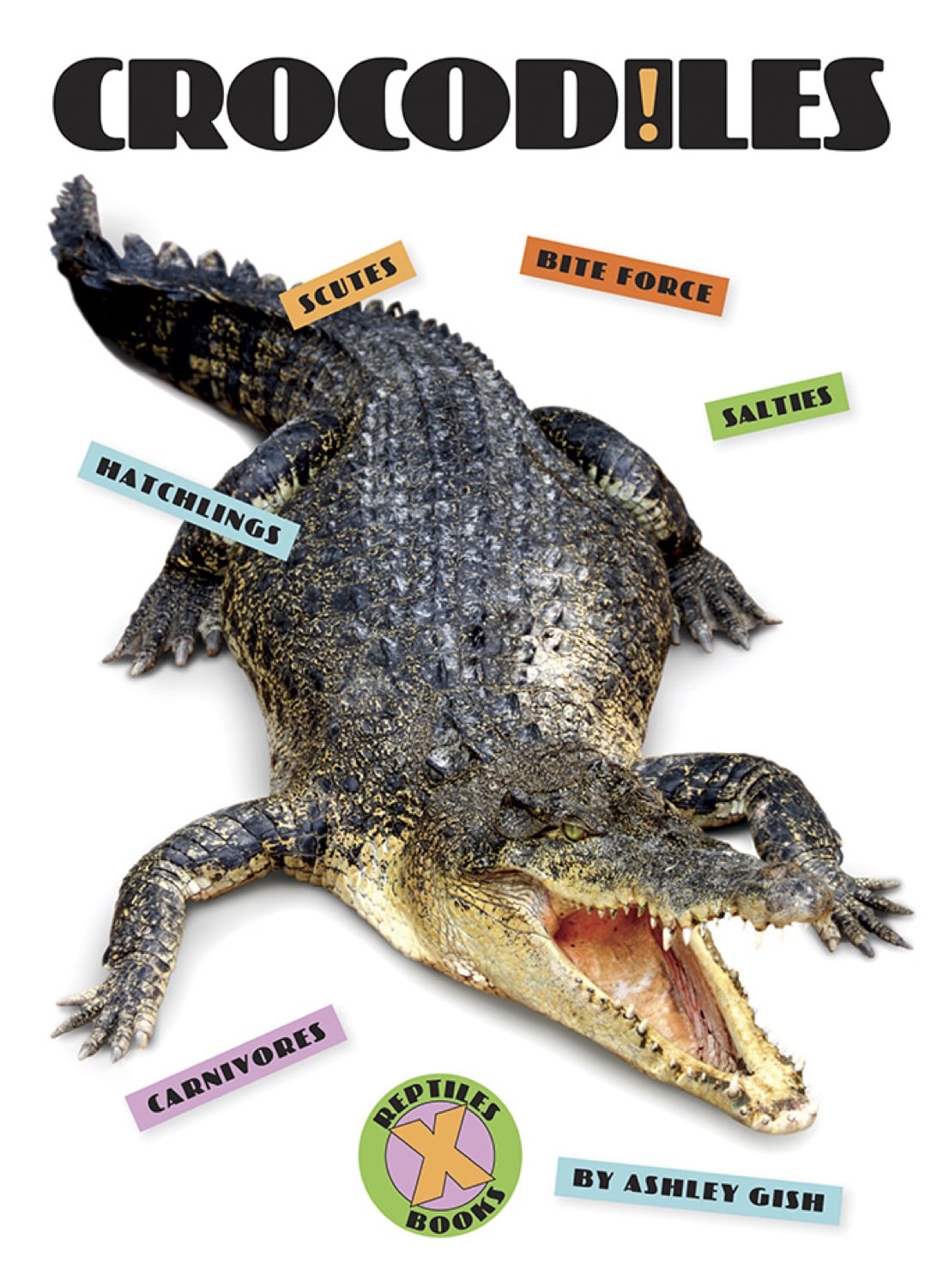 Crocodiles Book: ISBN 978-1-64026-080-1 - Perfect for Wildlife Enthusiasts & Nature Education