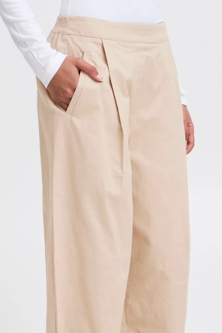 Nica Trousers for Men - Premium Oxford Tan Casual Pants | Comfortable & Stylish for Work, Travel & Everyday Wear
