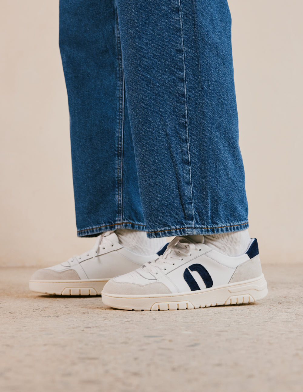 Nino Low Baskets in Navy Blue - Stylish and Comfortable Casual Sneakers for Men | Perfect for Everyday Wear, Walking, and Light Sports