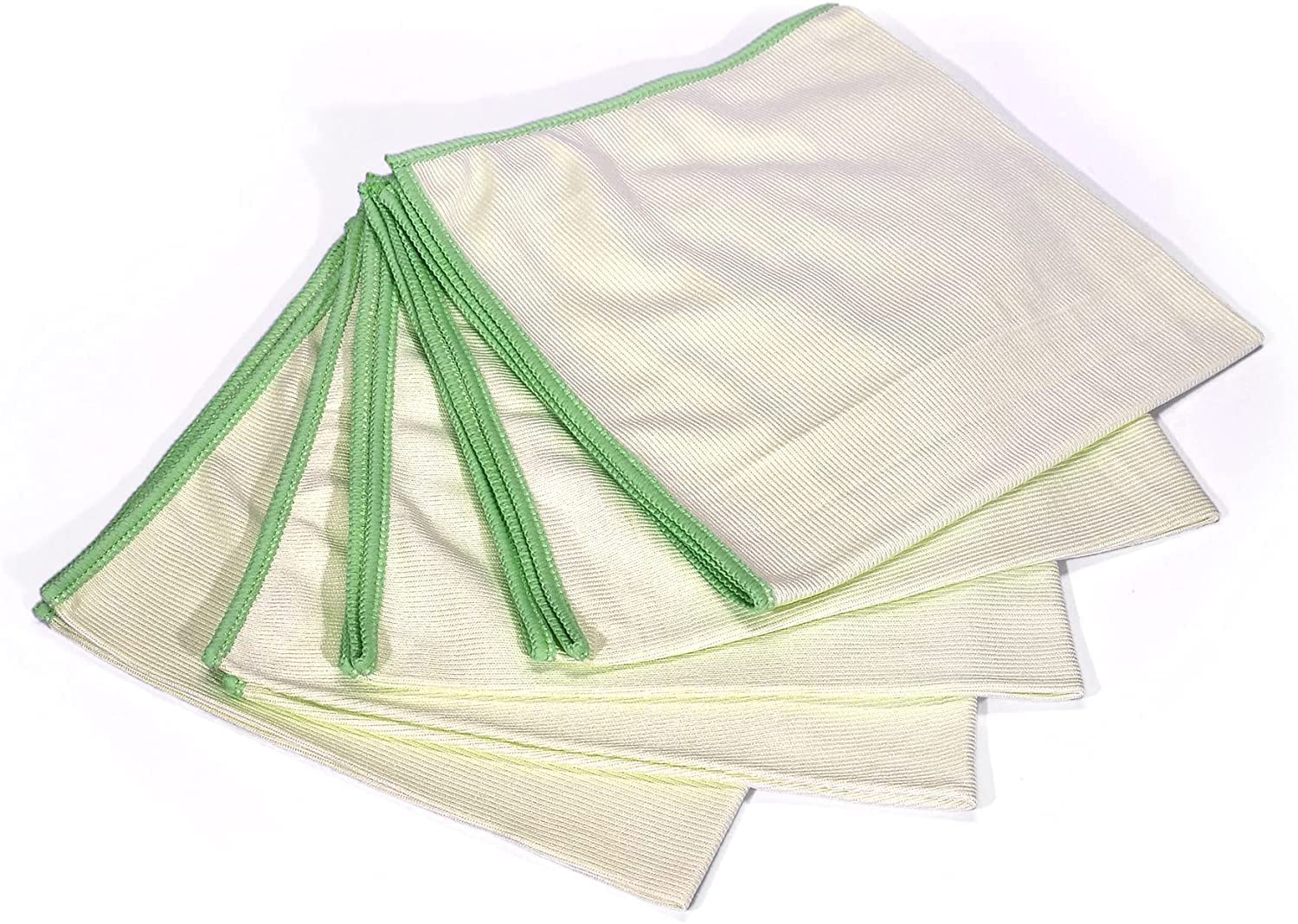 Maxshine 5 Pack Premium Glass Cleaning Microfiber Towels (300GSM) - 16”x16” (40x40cm) - Streak-Free, Lint-Free Cloths for Windows, Mirrors, Screens & Auto Glass - Professional Grade for Home, Office & Car Detailing