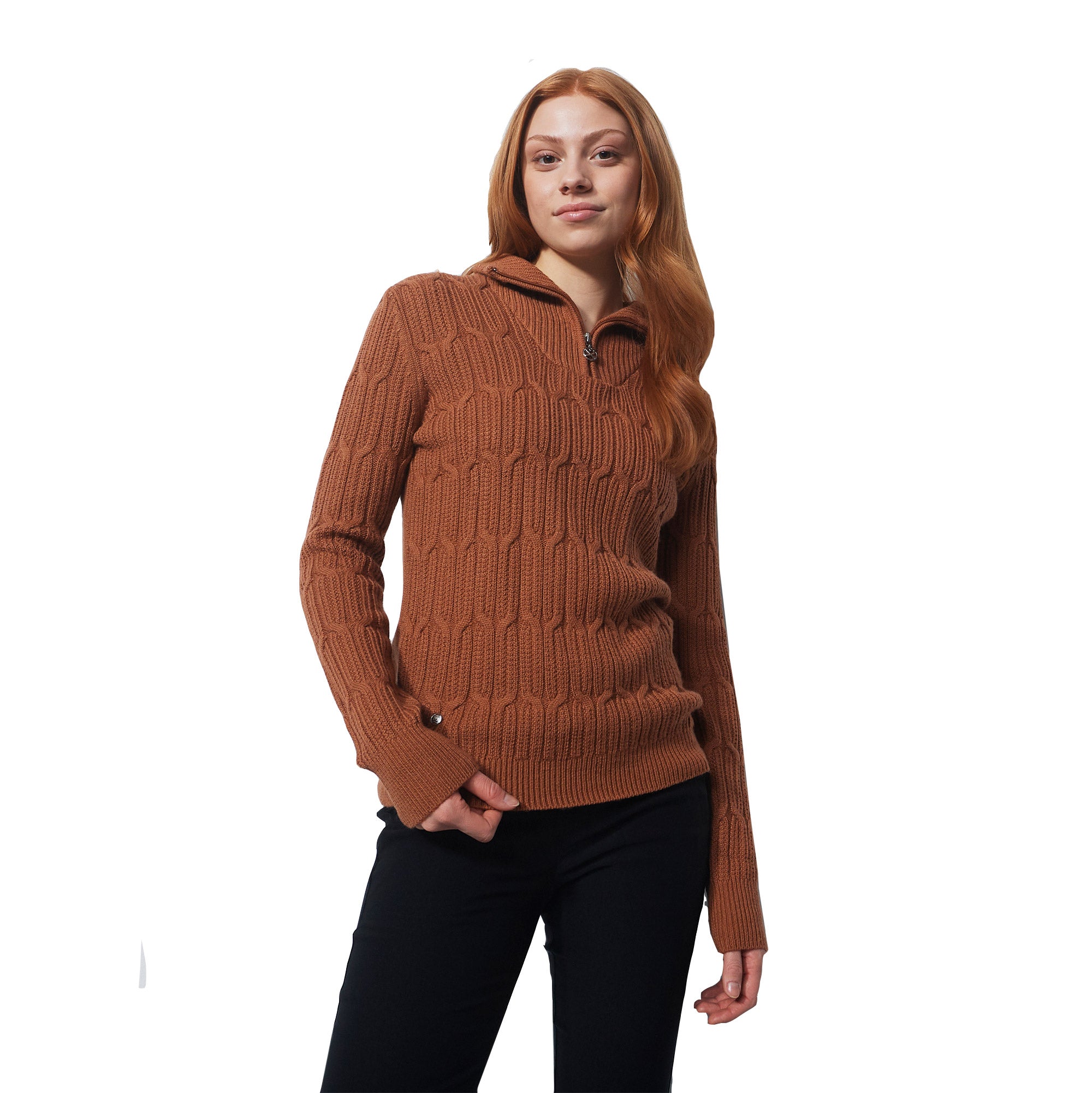 Olivet Women's Lined Golf Sweater - Breathable & Comfortable for Daily Sports & Outdoor Activities - Perfect for Golfing, Casual Wear & Cool Weather