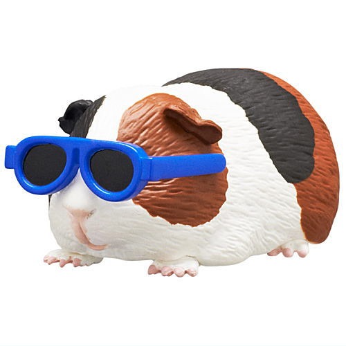 Kitan Club 2 Inch Mini Figure - Cute Guinea Pig Wearing Sunglasses Collectible Toy | Perfect for Desk Decor, Kawaii Gifts & Anime Fans Collection