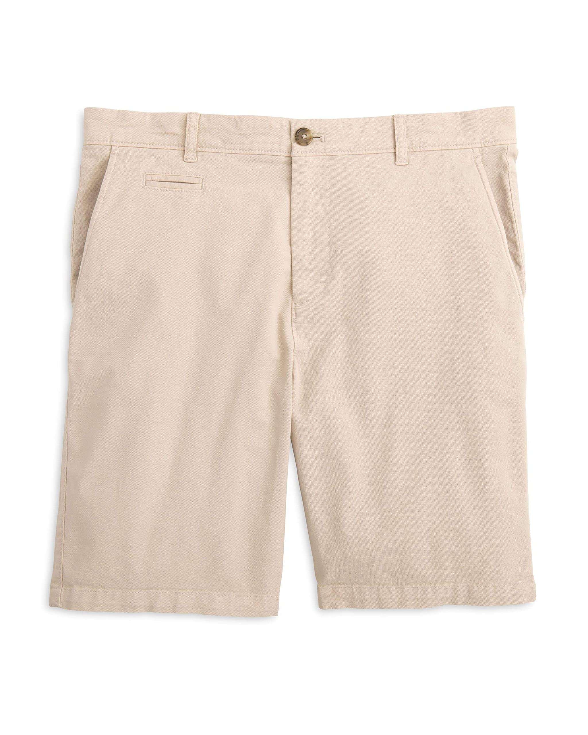Johnnie-O Big & Tall Neal Stretch Twill Shorts for Men - Comfortable & Durable Casual Wear for Summer, Beach, and Outdoor Activities