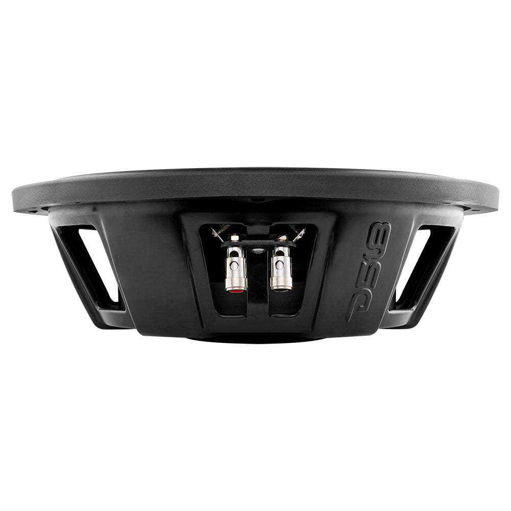 PS Shallow Mount Water Resistant 12-Inch Car Subwoofer - 600 Watts RMS Power, SVC 4 Ohm - Perfect for Marine Audio & Truck Sound Systems