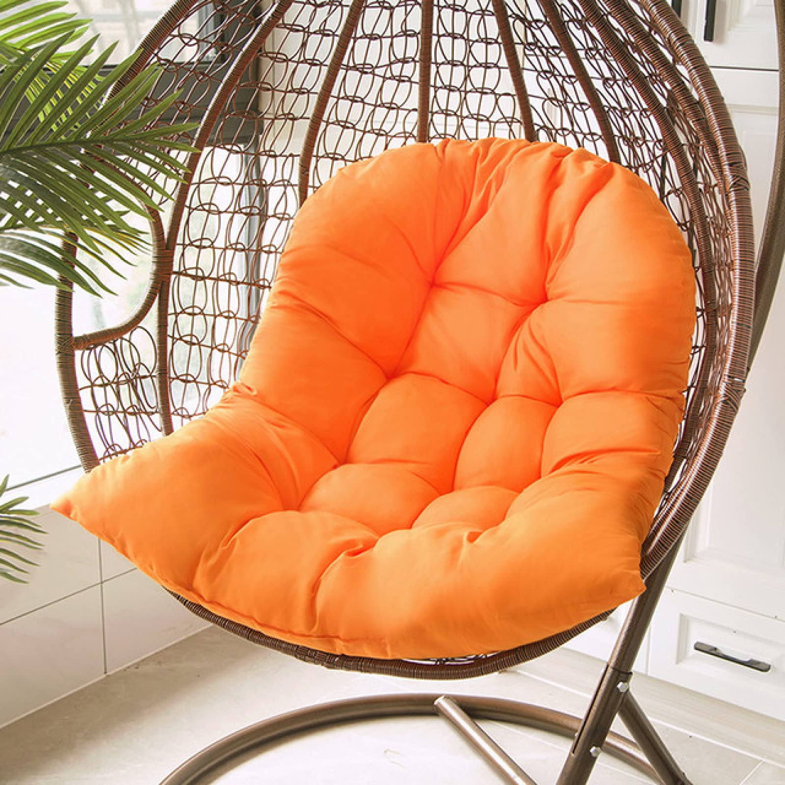 Chrty Swing Cushion - 2 Pack Hanging Chair Cushions with Integrated Mattress, Outdoor/Indoor Seat Pad for Porch, Garden & Home Decor
