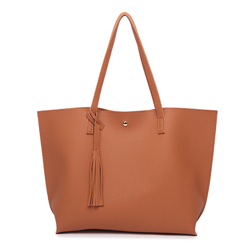 Vegan Leather Shoulder Bag for Women - Large Capacity Tote Bag, Stylish & Durable Crossbody Purse - Perfect for Work, Travel & Everyday Use