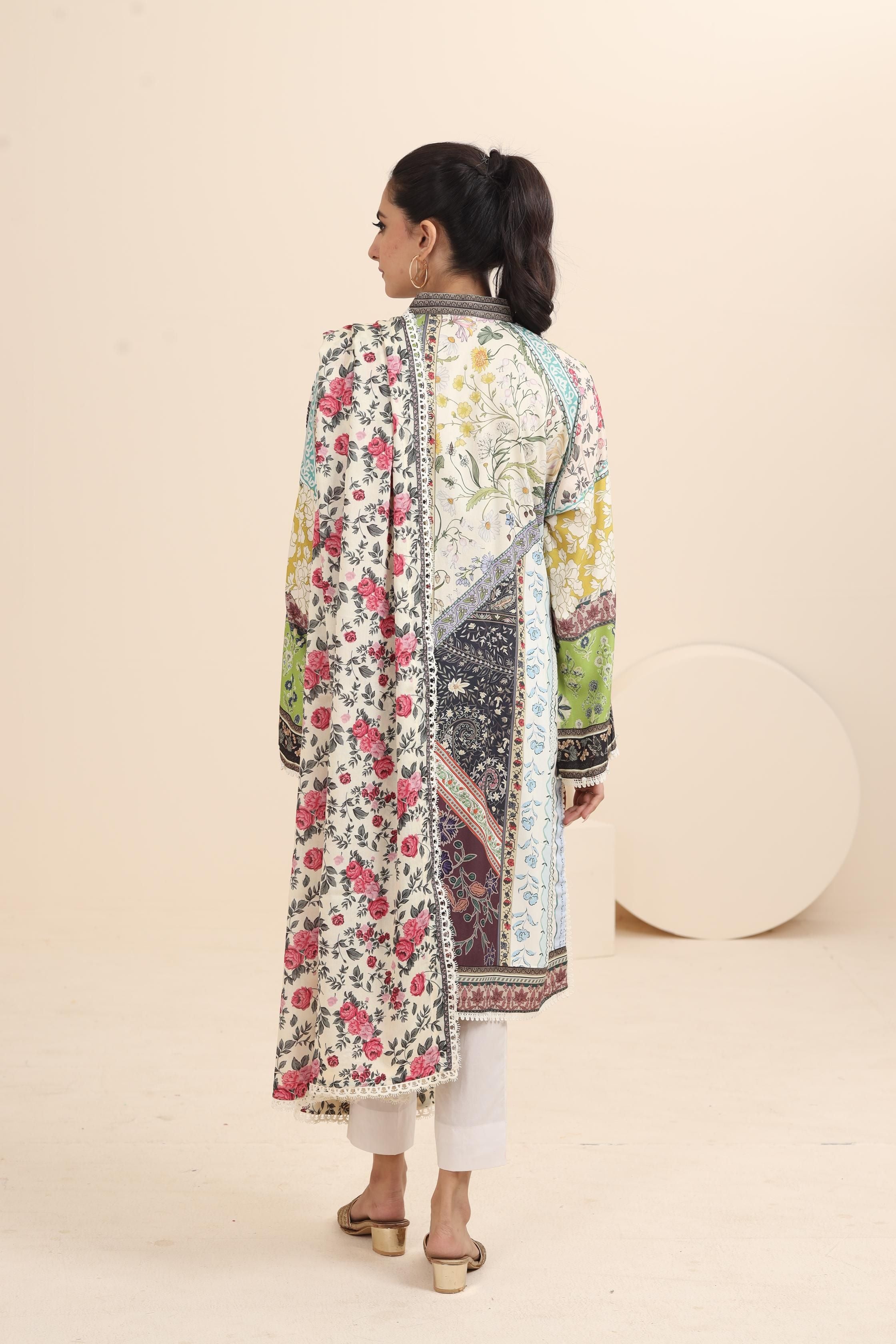 Sana Safinaz Mahay Stitched Embroidered Formal Dress - Elegant Pakistani Designer Wear for Weddings & Special Occasions
