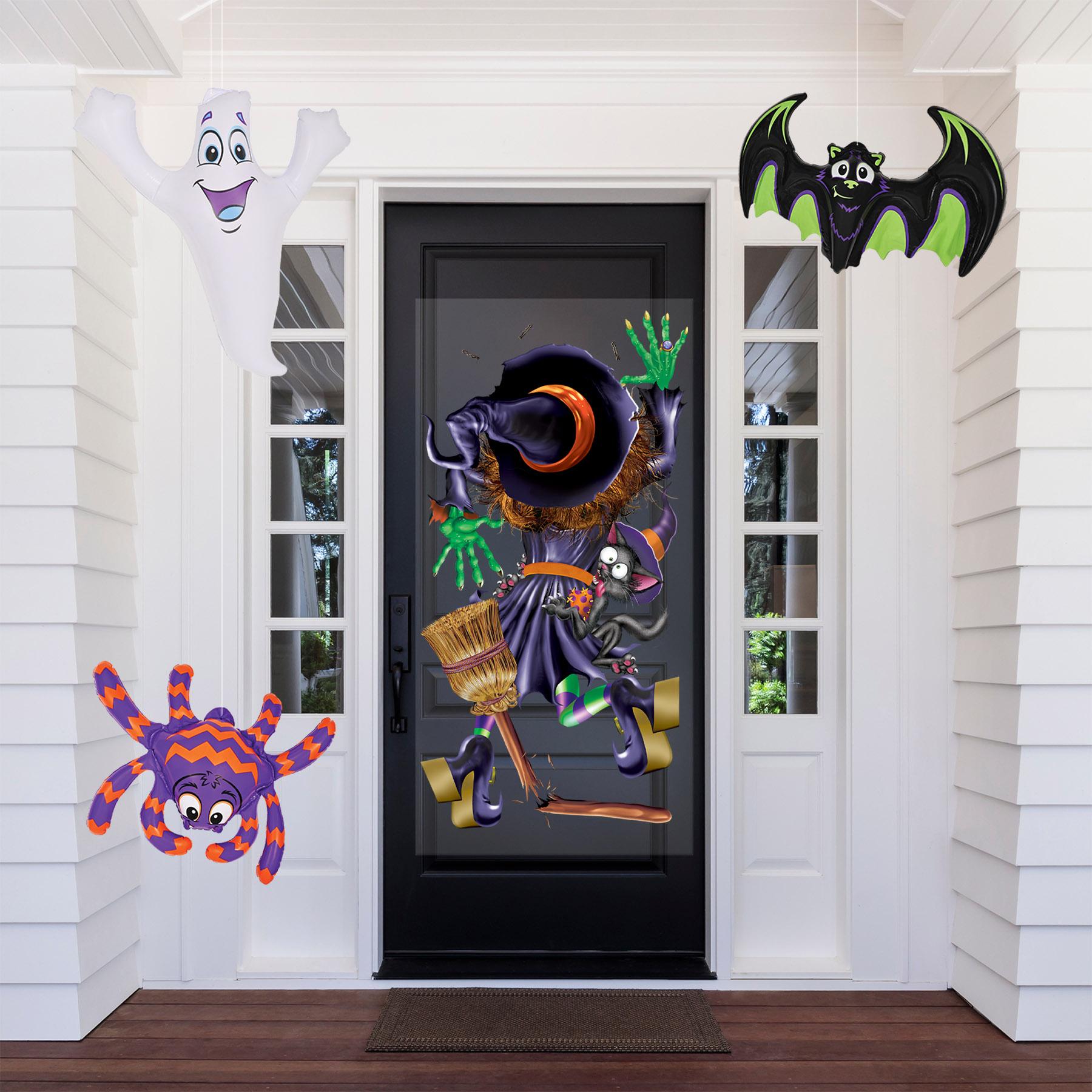 12 Pack Beistle Halloween Inflatable Decorations - Bat, Ghost & Spider 3 Piece Set for Party, Yard & Home Decor