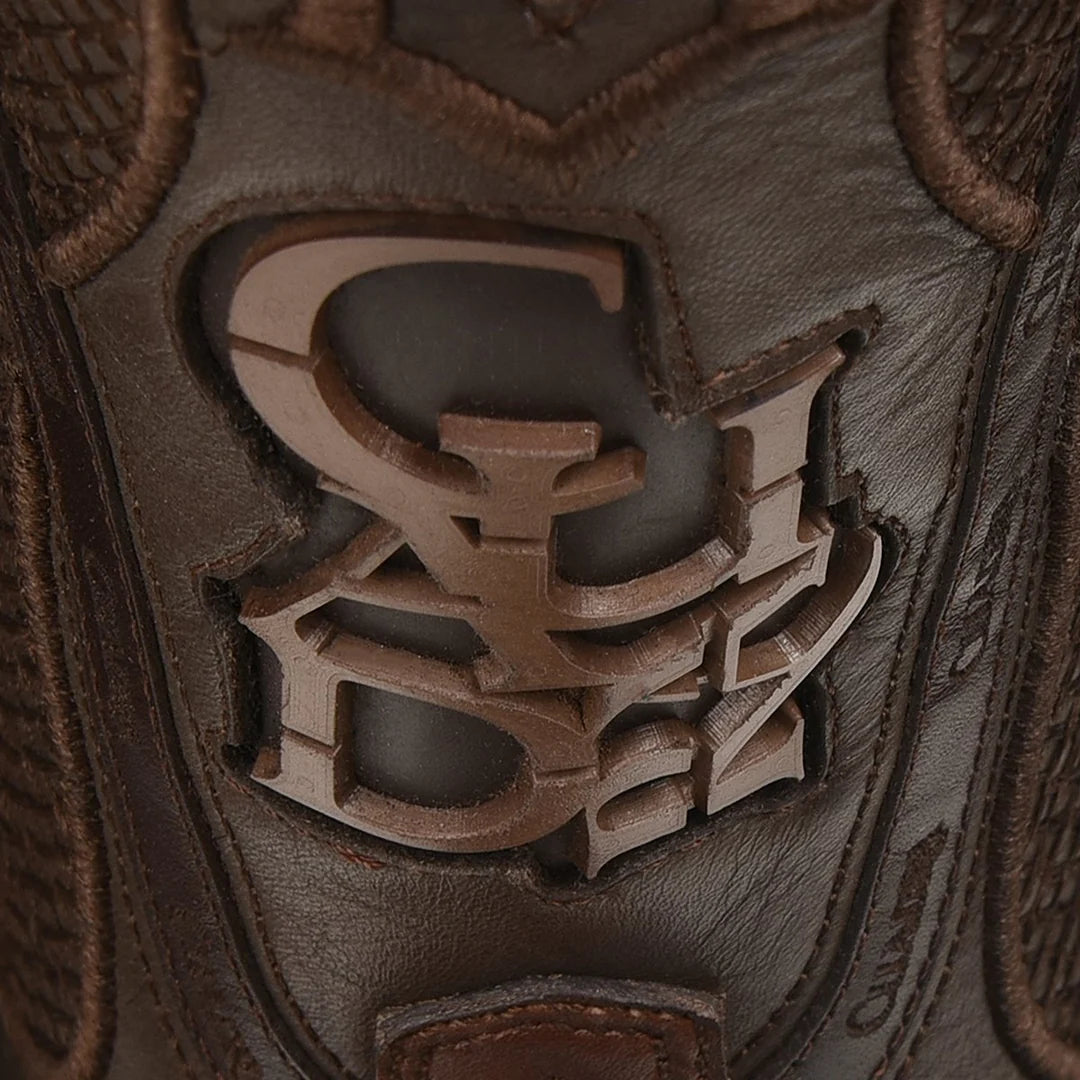 Men's Cuadra Sand Cowboy Rodeo Boots - Genuine Cowhide Leather Western Boots for Riding, Country Style & Outdoor Adventures