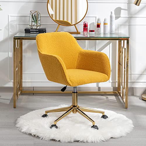 Yellow Teddy Fabric