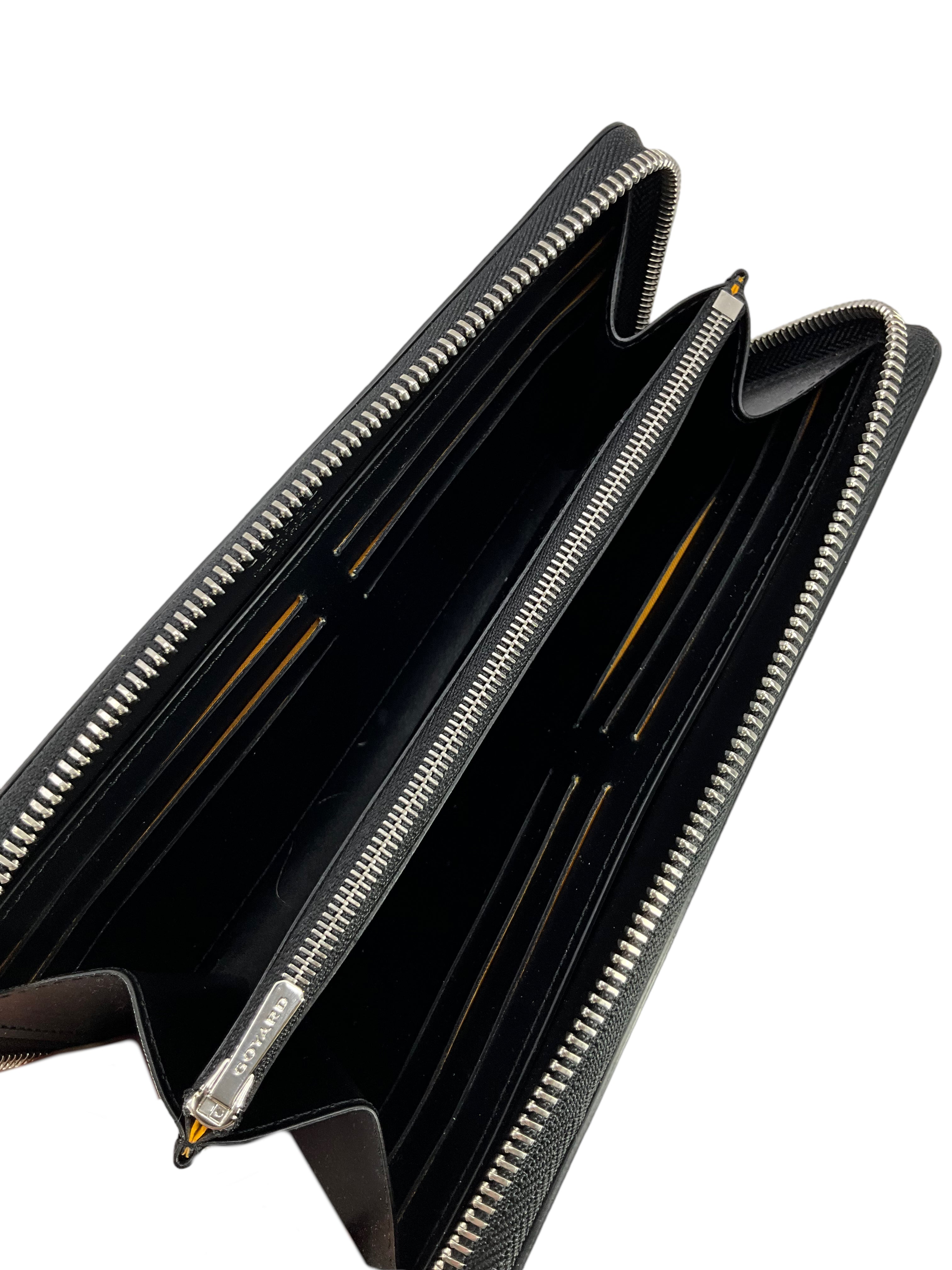 Goyard Matignon GM Wallet - Luxury Leather Wallet for Men & Women | Perfect for Travel, Business & Everyday Use