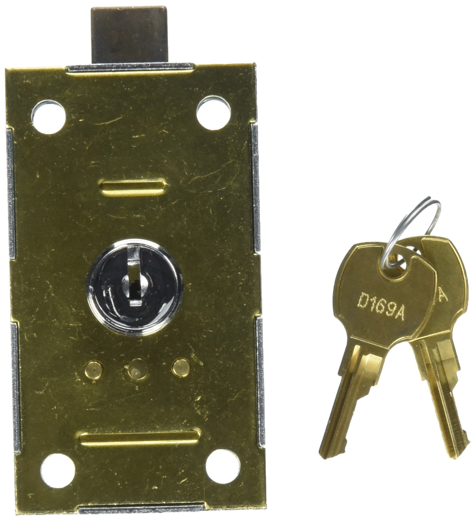 Salsbury Industries 19177 Replacement Lock for Front Access Panel - Secure Cell Phone Storage Locker Lock with 2 Keys | Ideal for Schools, Gyms & Office Security