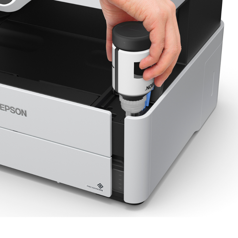 Epson EcoTank M2140 Wireless Monochrome Ink Tank Printer - Print, Scan, Copy | High-Yield Refillable Ink System | Perfect for Home Office & Small Business Printing Needs